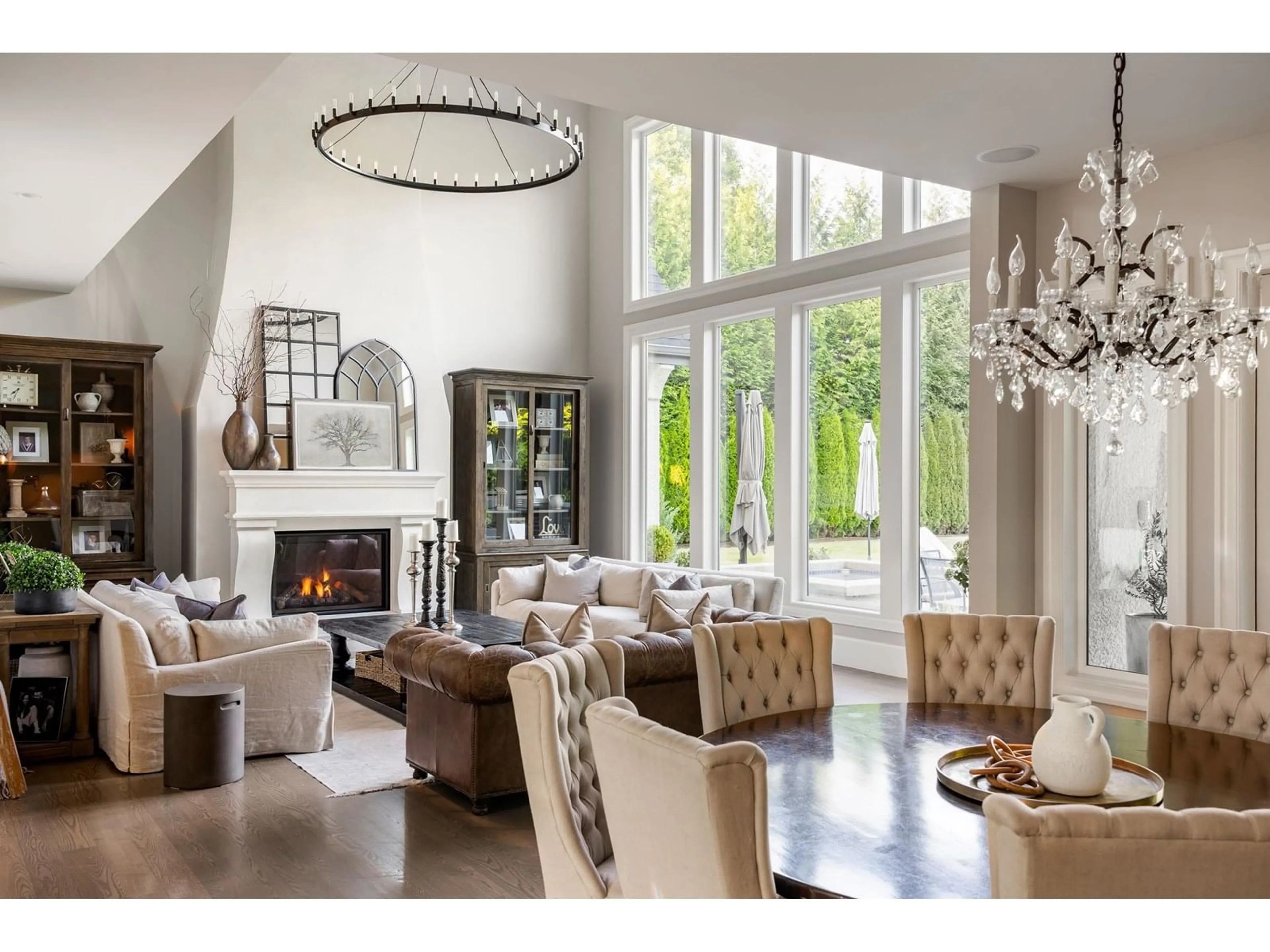 Living room with furniture, unknown for 7670 240, Langley British Columbia V1M3P9