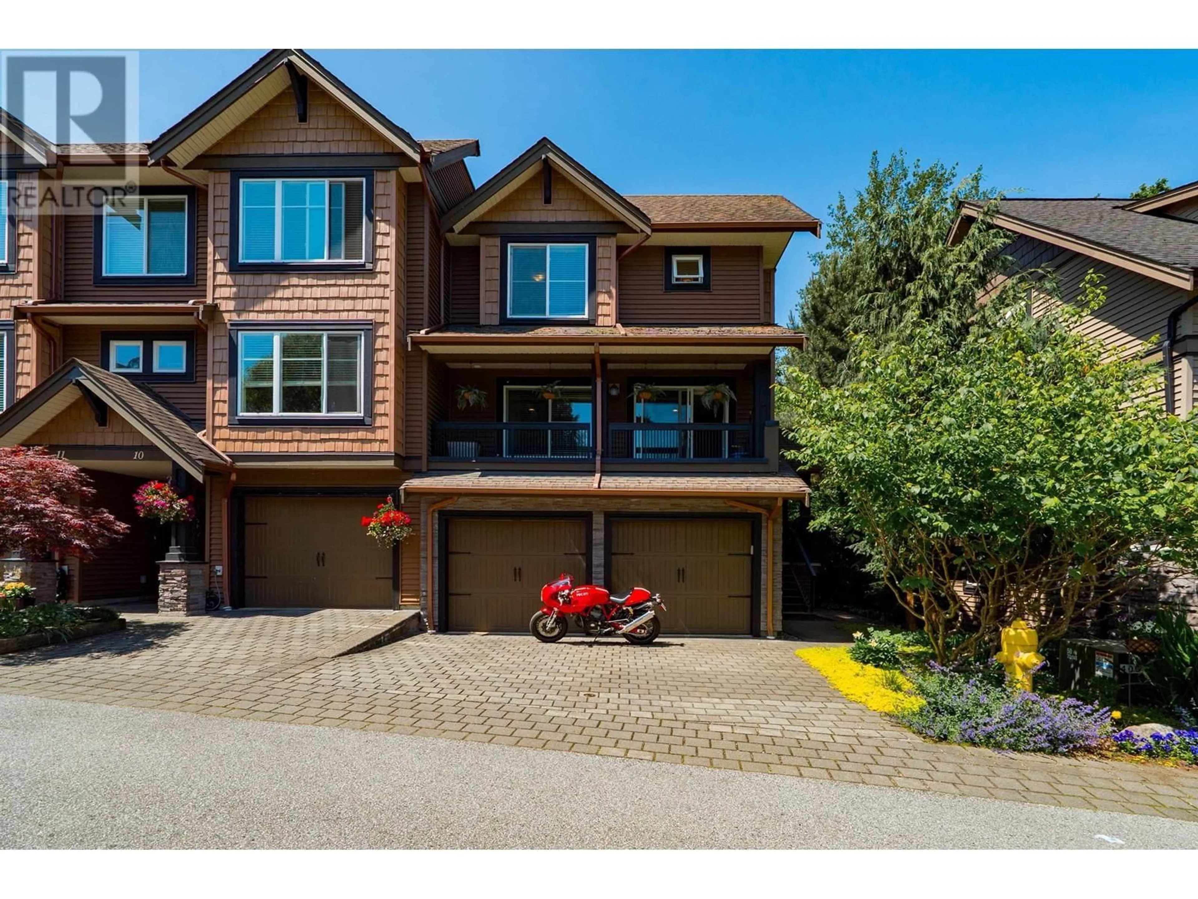 Home with brick exterior material, street for 9 - 22206 124 AVENUE, Maple Ridge British Columbia V2X8X1