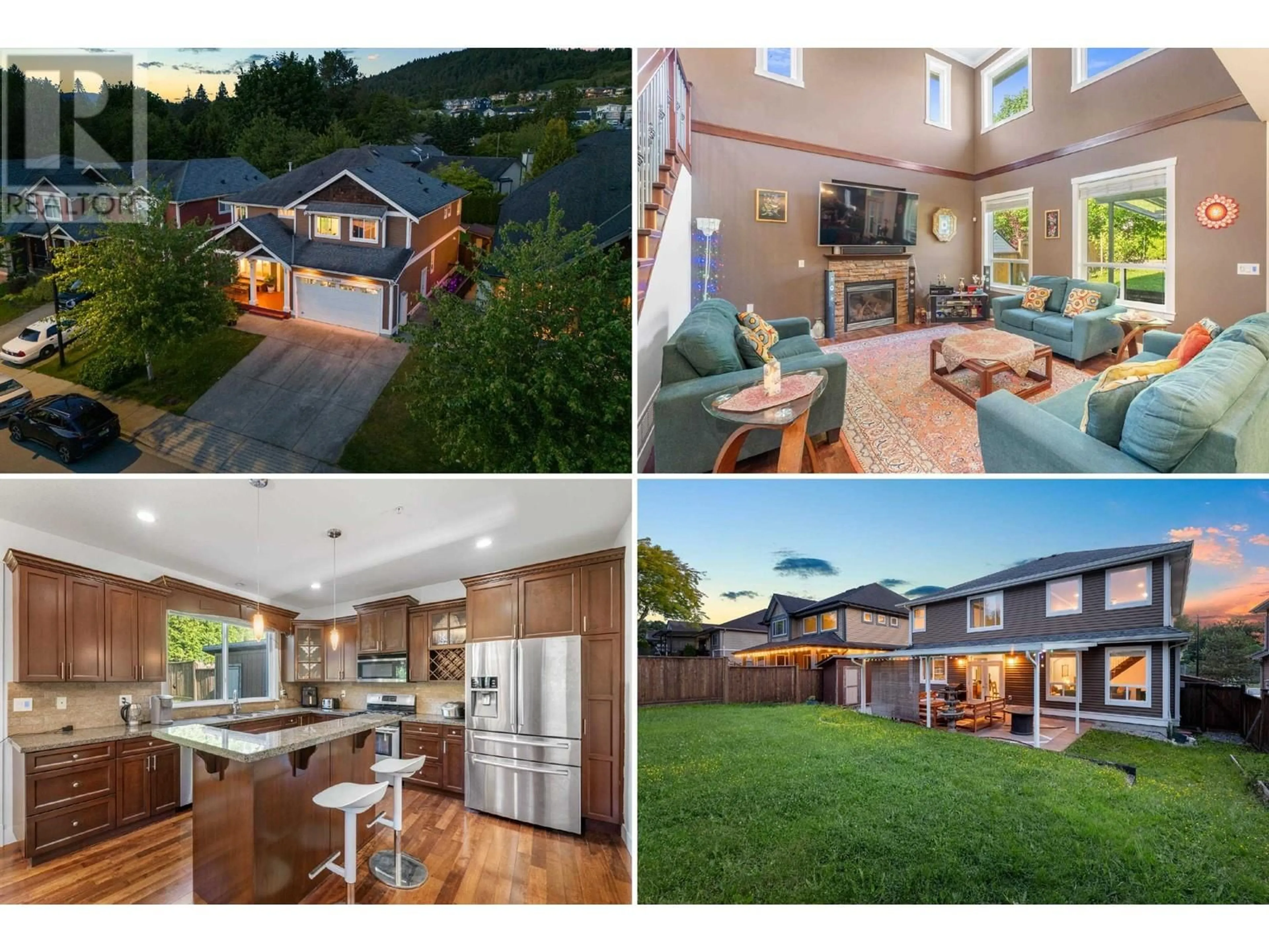 A pic from outside/outdoor area/front of a property/back of a property/a pic from drone, mountain view for 10588 245 STREET, Maple Ridge British Columbia V2W0A2