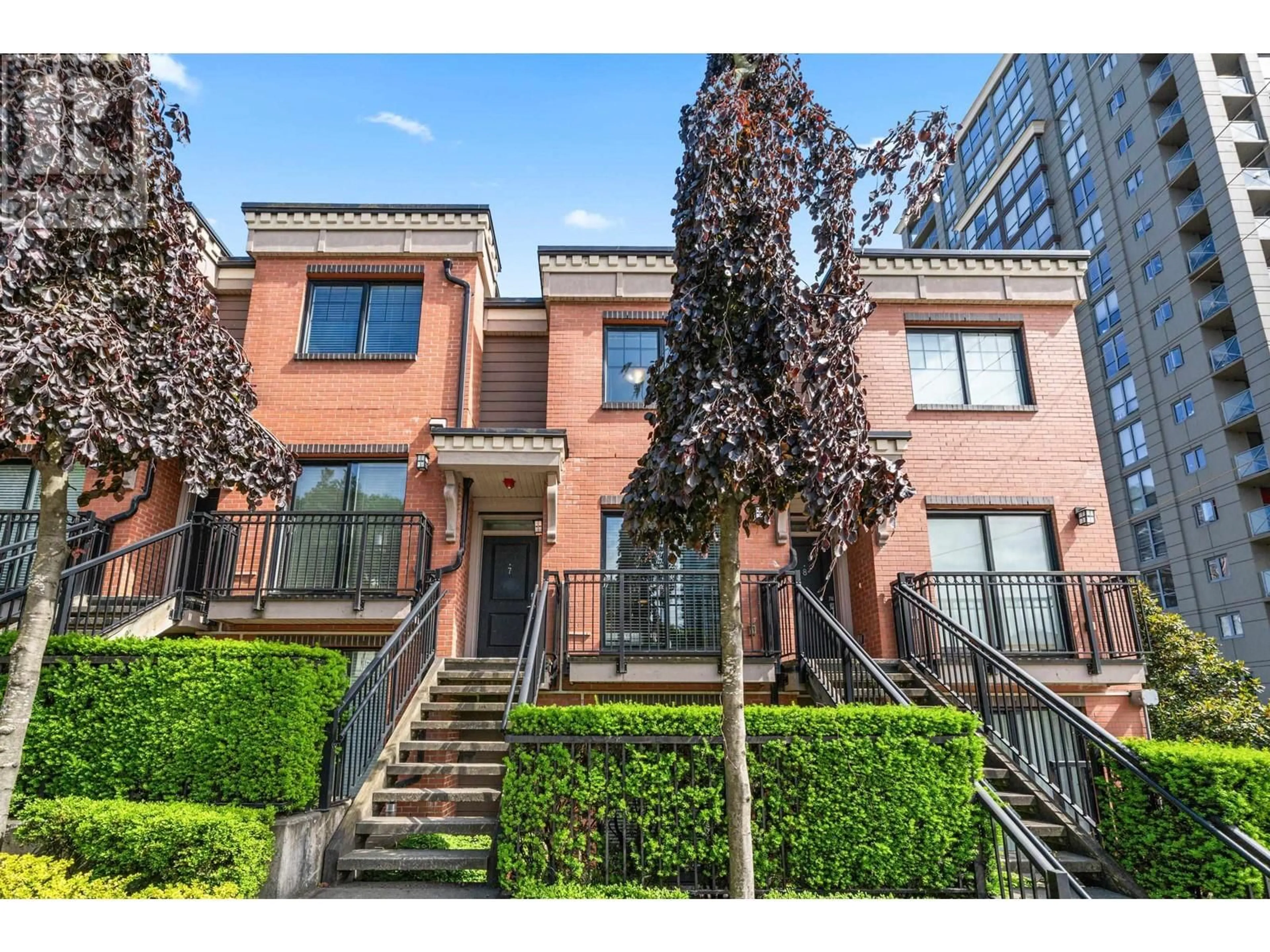 Home with brick exterior material, street for 7 - 838 ROYAL AVENUE, New Westminster British Columbia V3M1J9