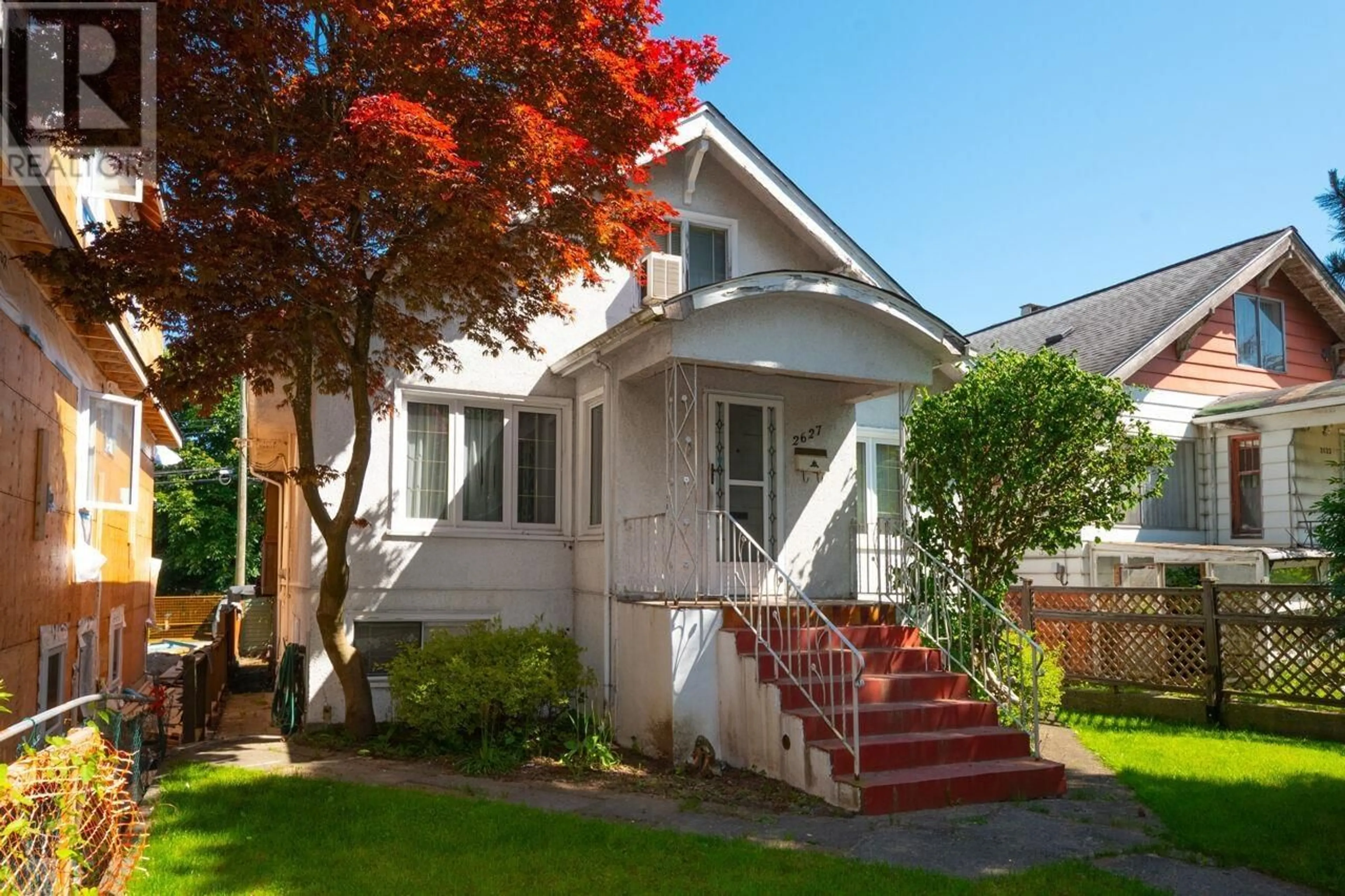 Home with vinyl exterior material, street for 2627 MCGILL STREET, Vancouver British Columbia V5K1H2