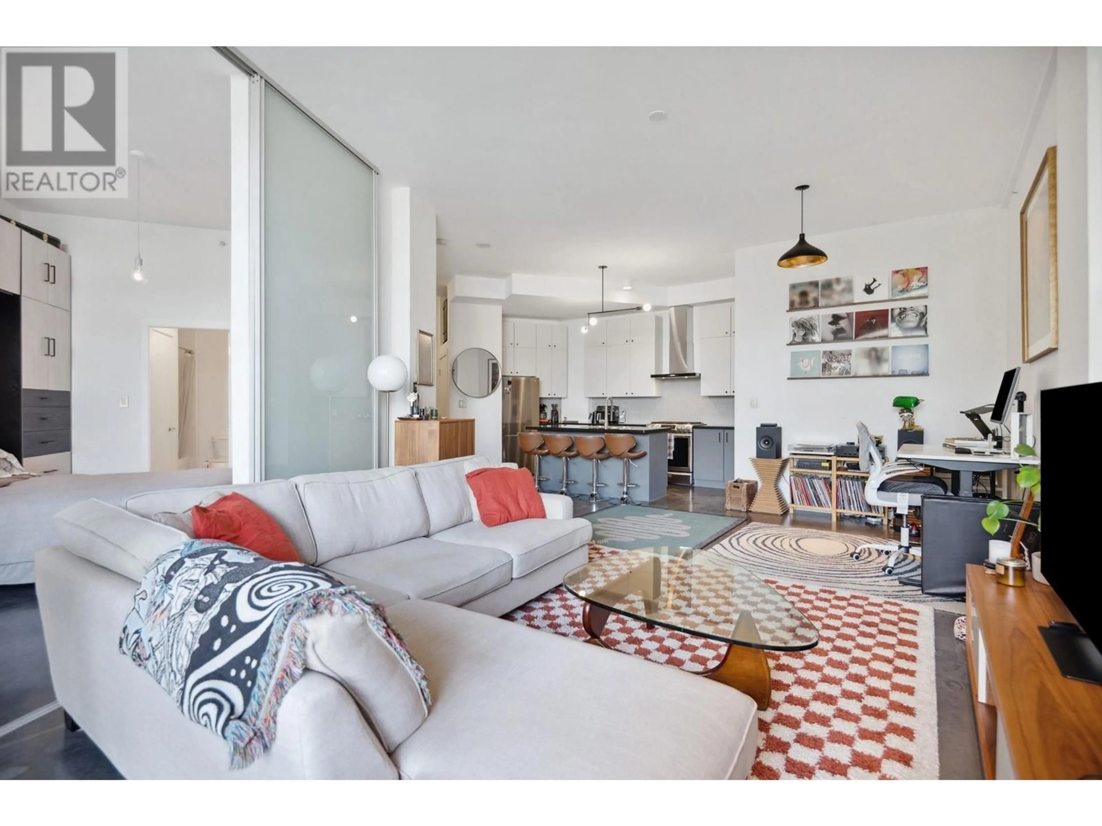 Living room with furniture, unknown for 209 - 2635 PRINCE EDWARD STREET, Vancouver British Columbia V5T4V7
