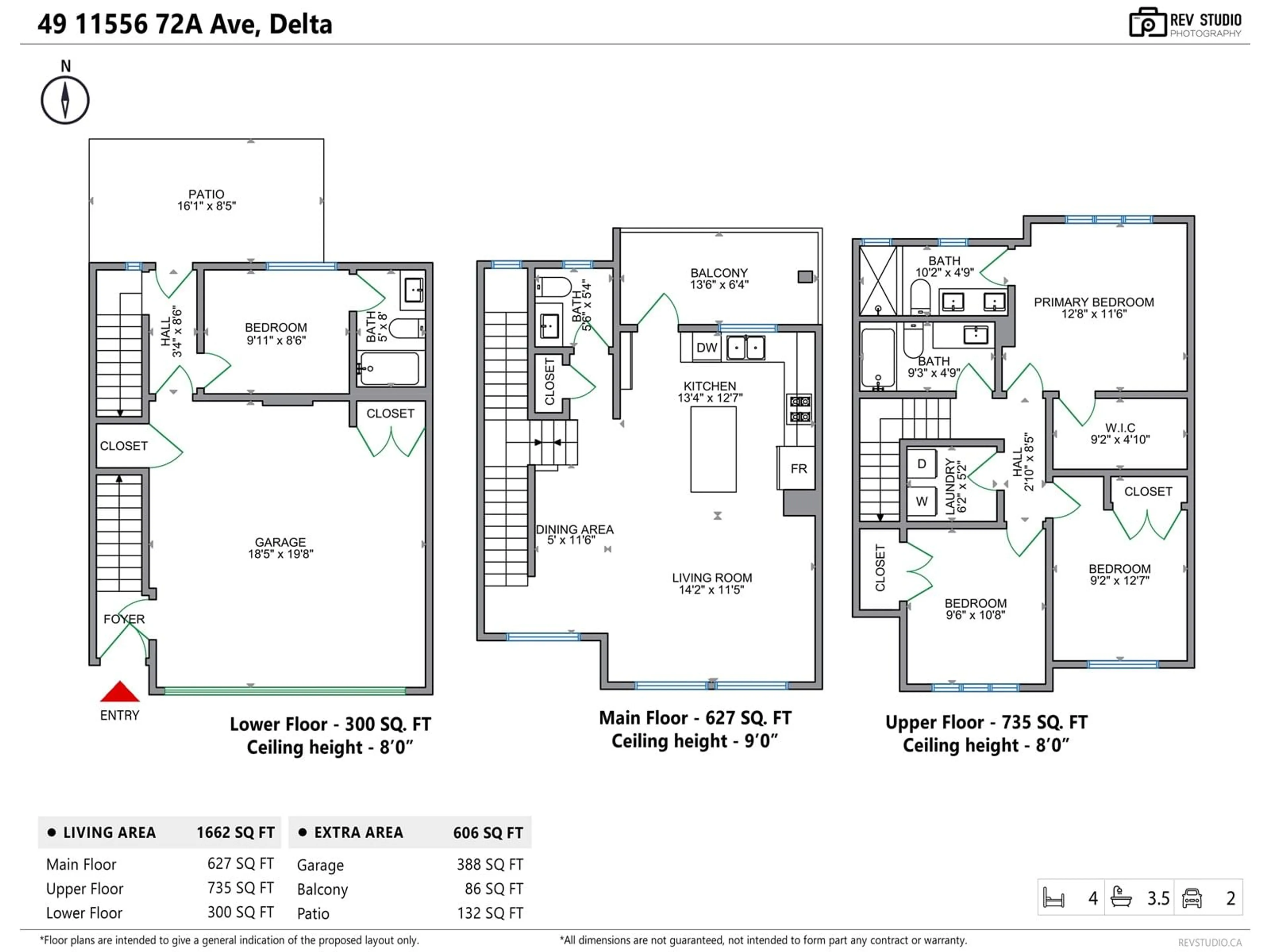 Floor plan for 49 - 11556 72A, Delta British Columbia V4C1A9