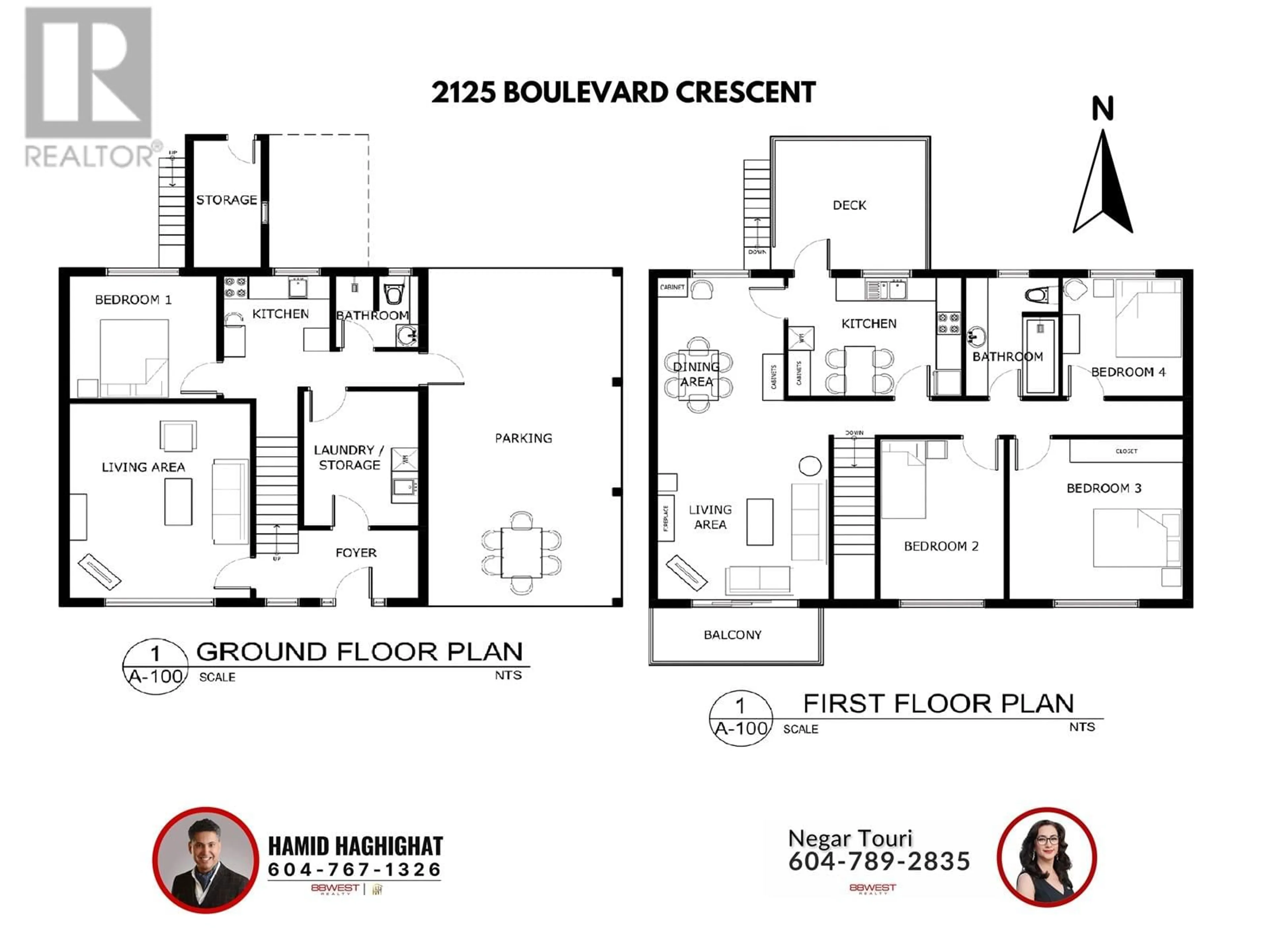 Floor plan for 2125 BOULEVARD CRESCENT, North Vancouver British Columbia V7L3Y9