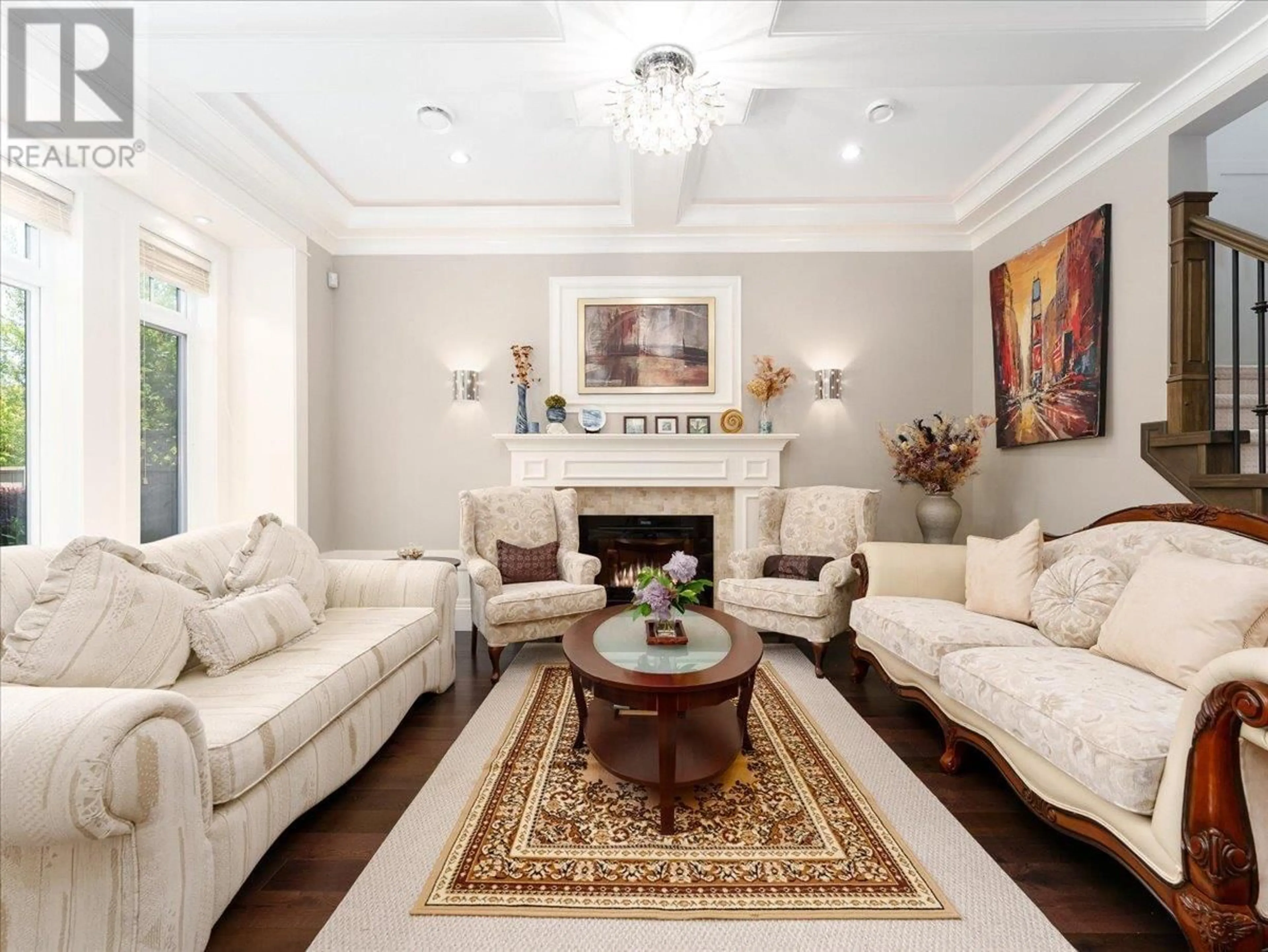 Living room with furniture, unknown for 3820 SHUSWAP AVENUE, Richmond British Columbia V7E2B1