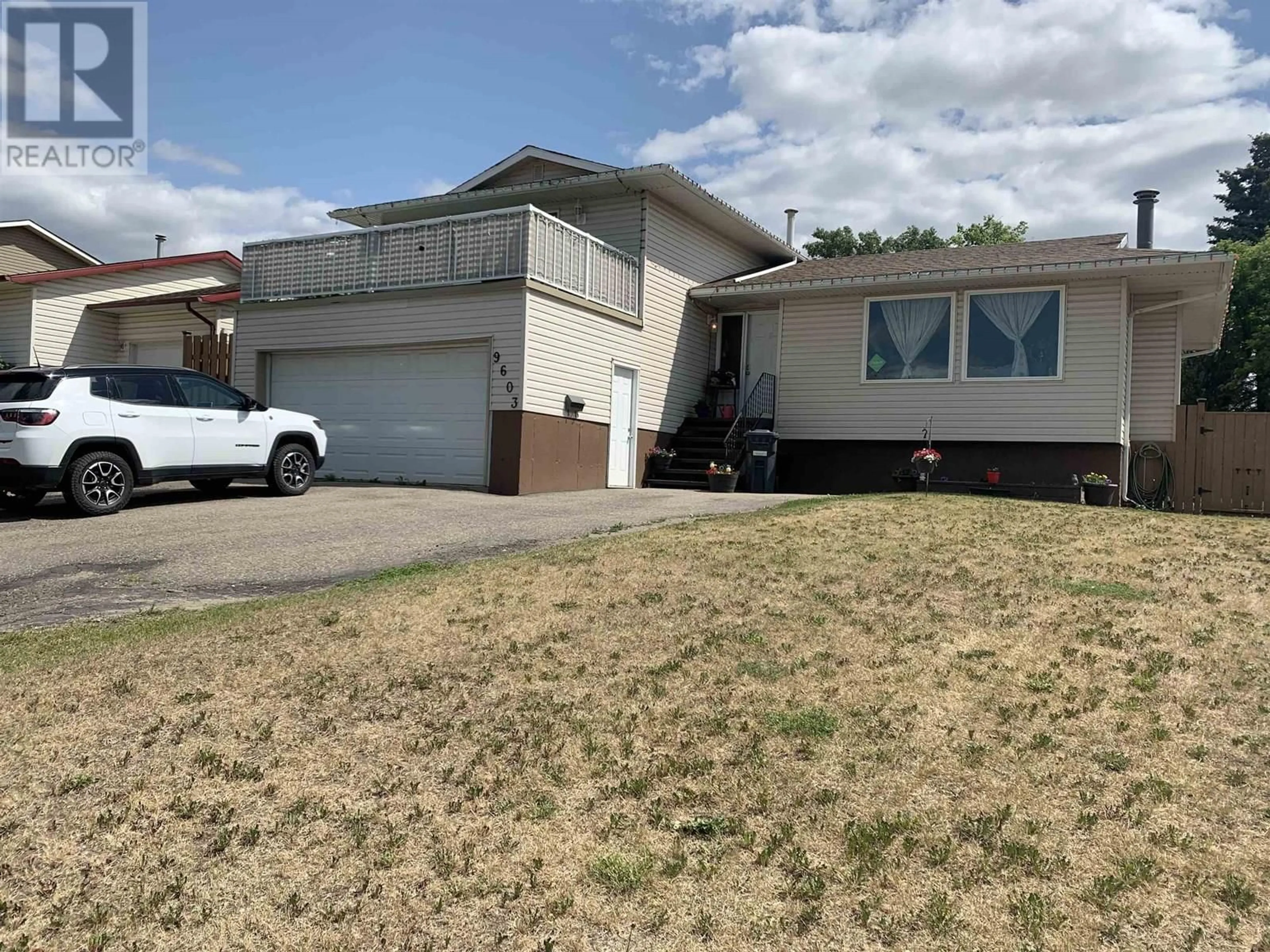 Home with vinyl exterior material, street for 9603 93 STREET, Fort St. John British Columbia V1J5R9