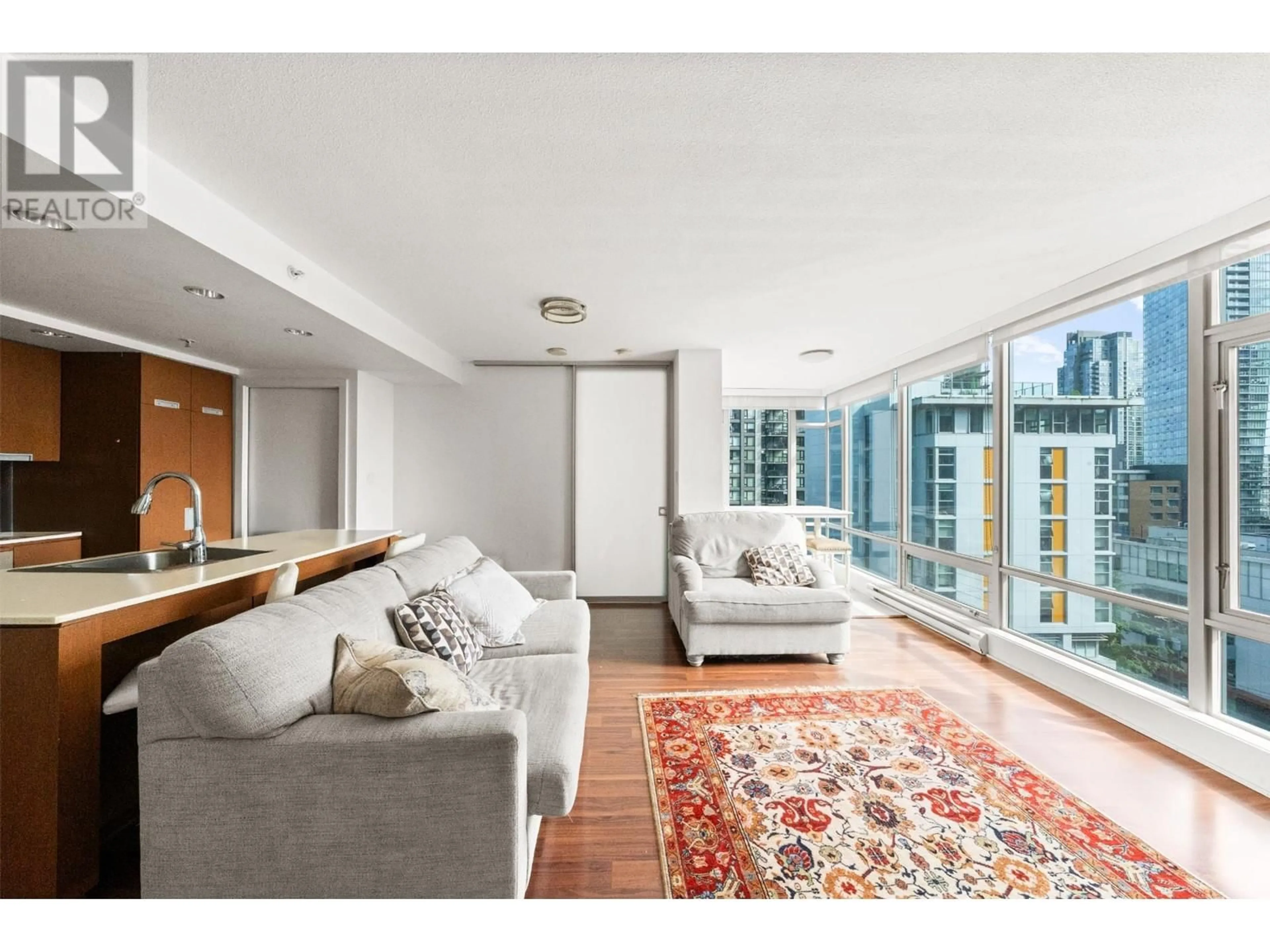 Living room with furniture, unknown for 1002 - 1255 SEYMOUR STREET, Vancouver British Columbia V6B0H1