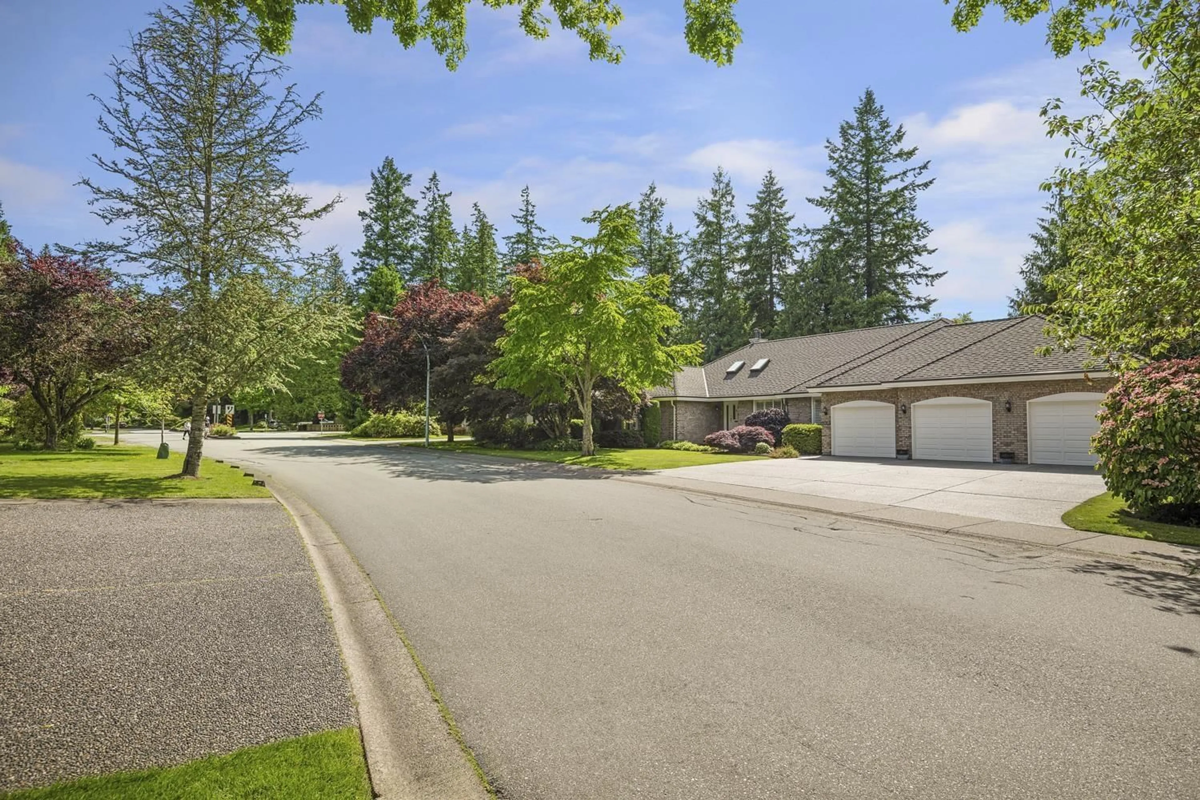 A pic from outside/outdoor area/front of a property/back of a property/a pic from drone, street for 2023 132A, Surrey British Columbia V4A9K2
