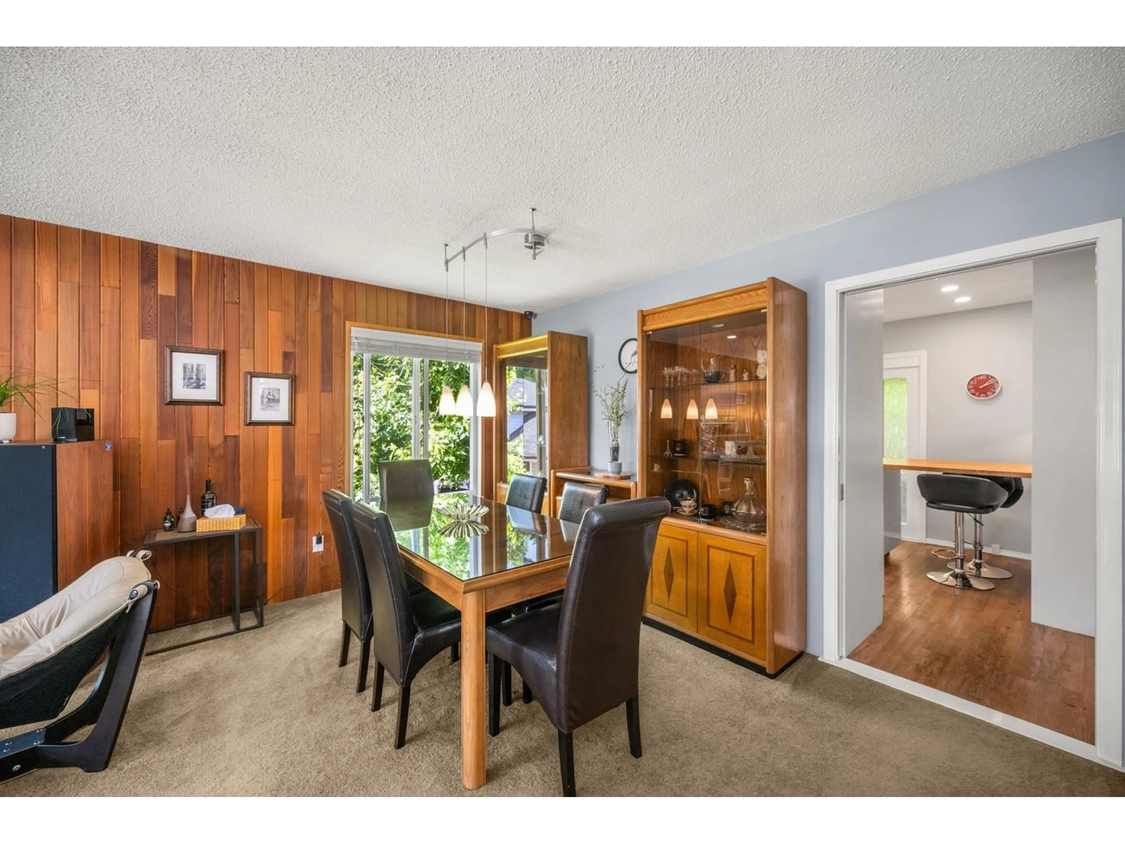 Dining room, wood/laminate floor for 12241 80A, Surrey British Columbia V3W7R8