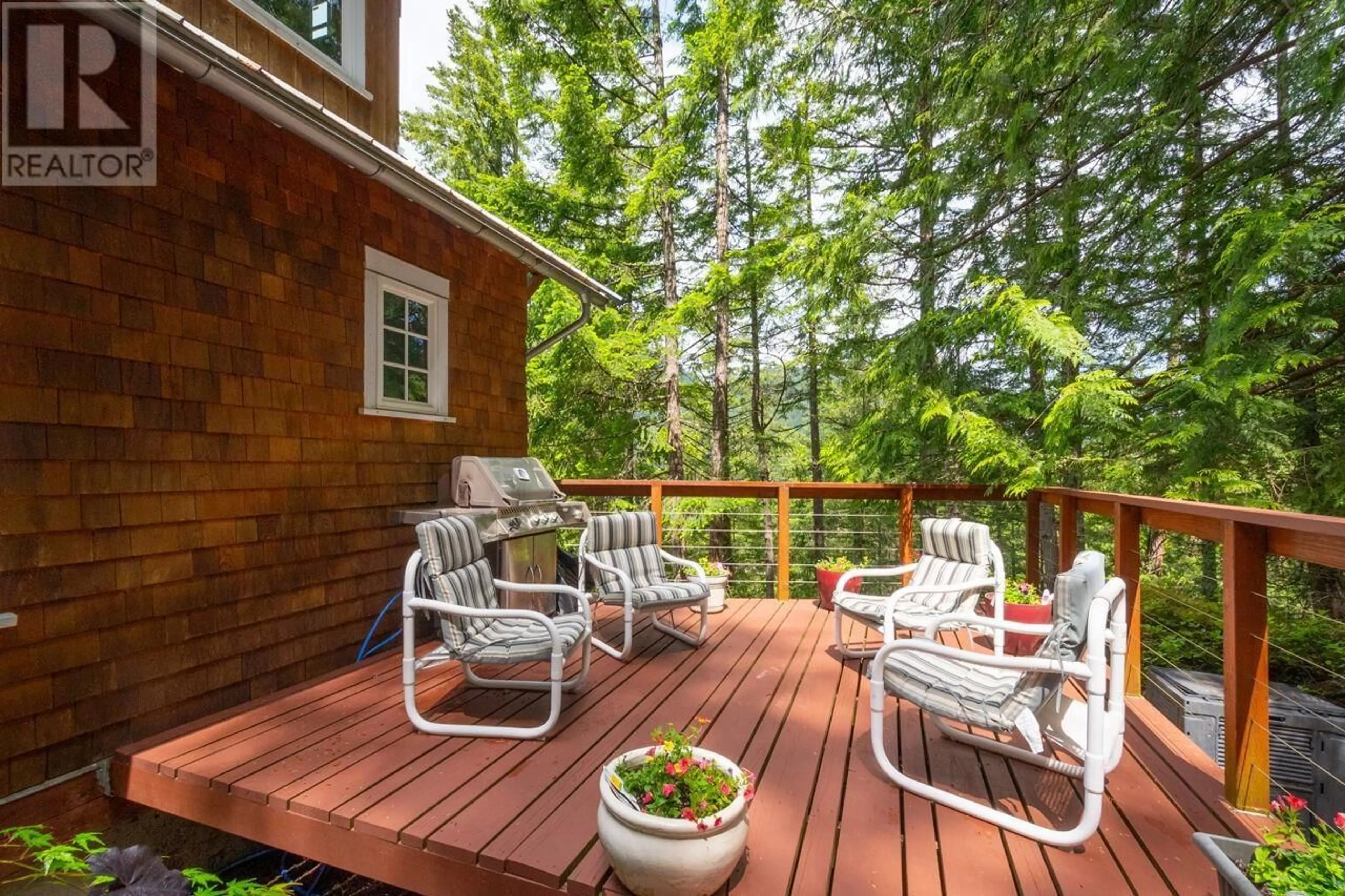 Patio, forest/trees view for 1029 CENTER BAY ROAD, Gambier Island British Columbia V0N1V0
