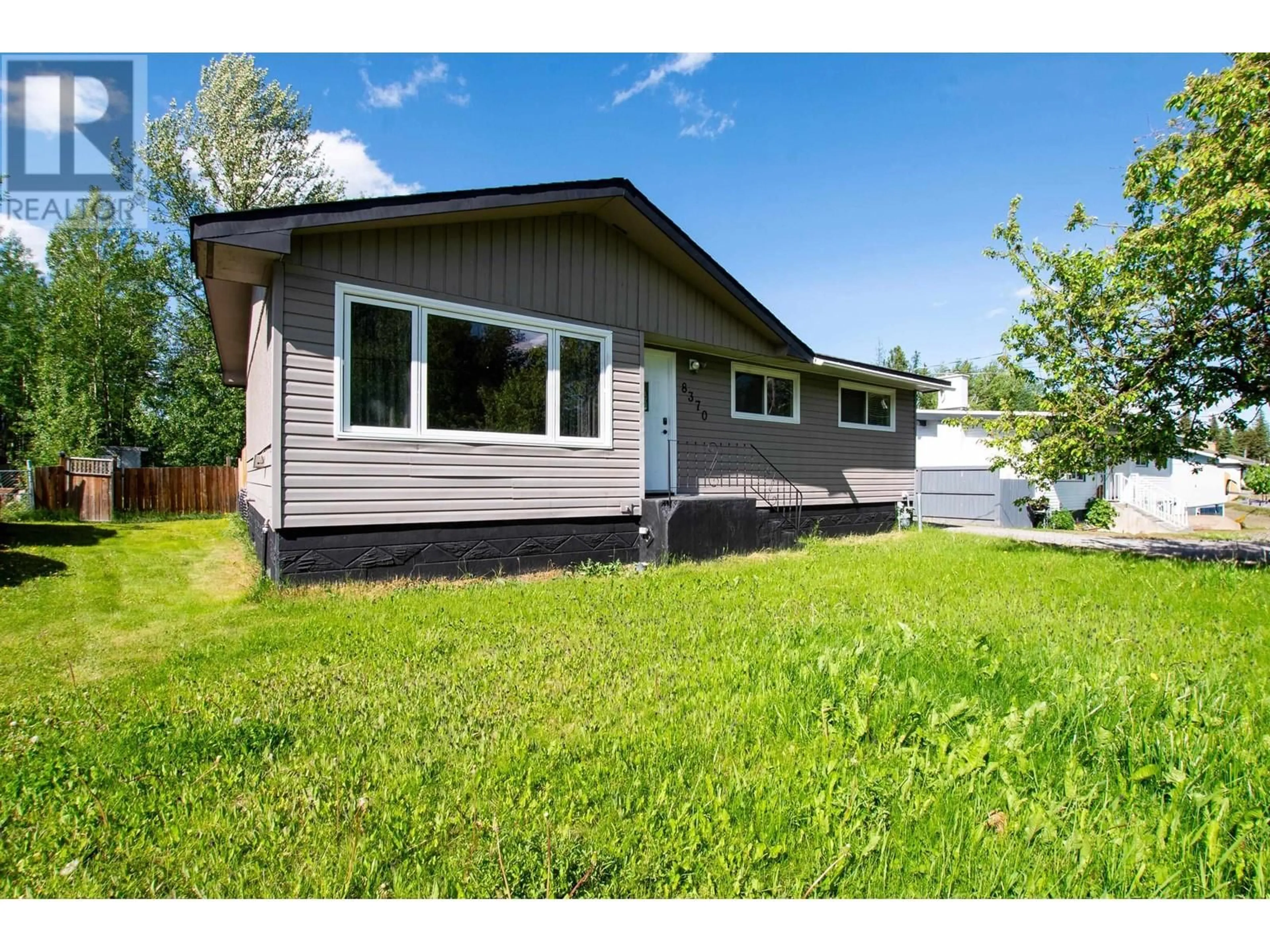 Home with vinyl exterior material, street for 8370 CINCH LOOP, Prince George British Columbia V2N6N2