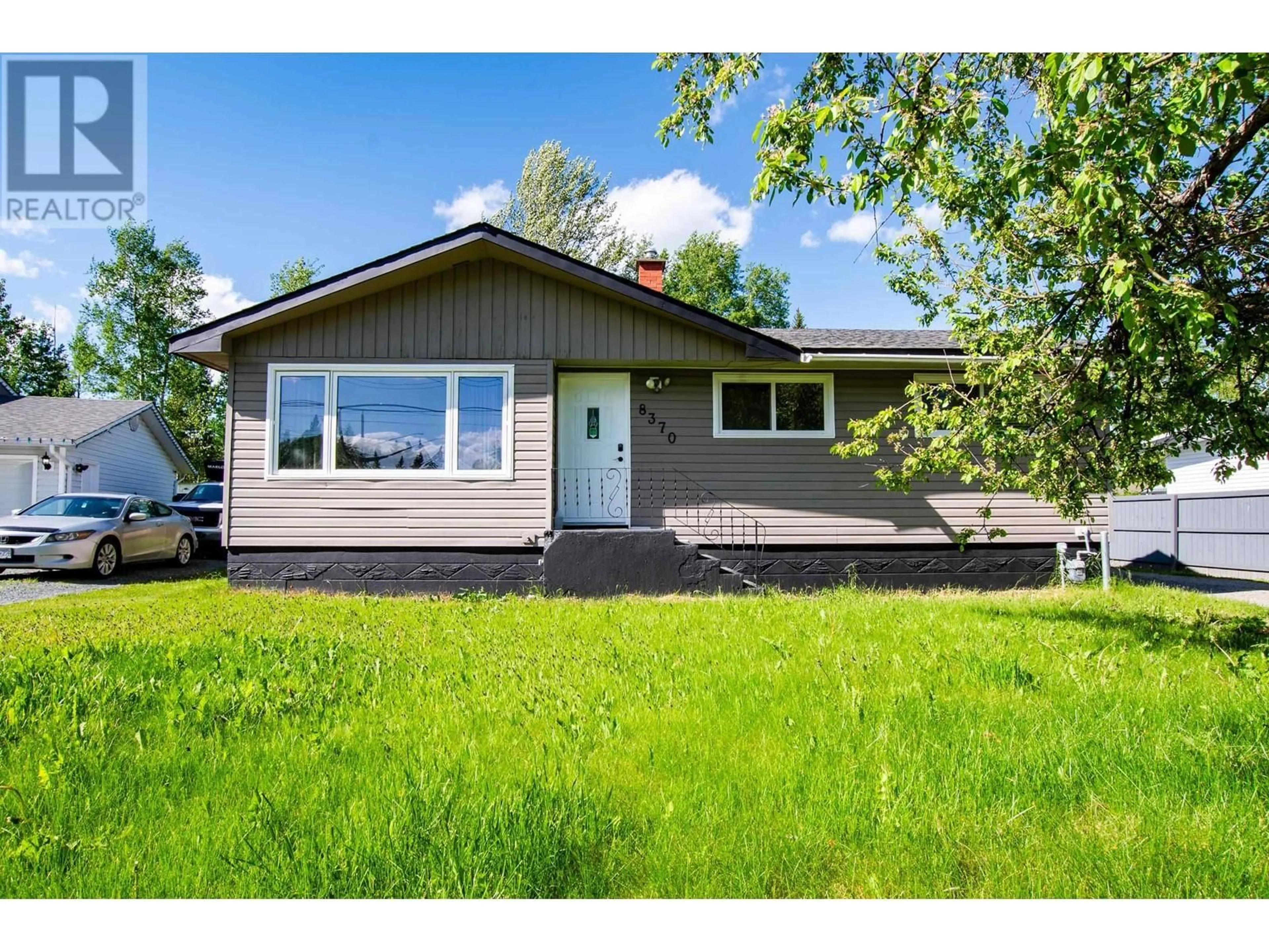 Home with vinyl exterior material, street for 8370 CINCH LOOP, Prince George British Columbia V2N6N2