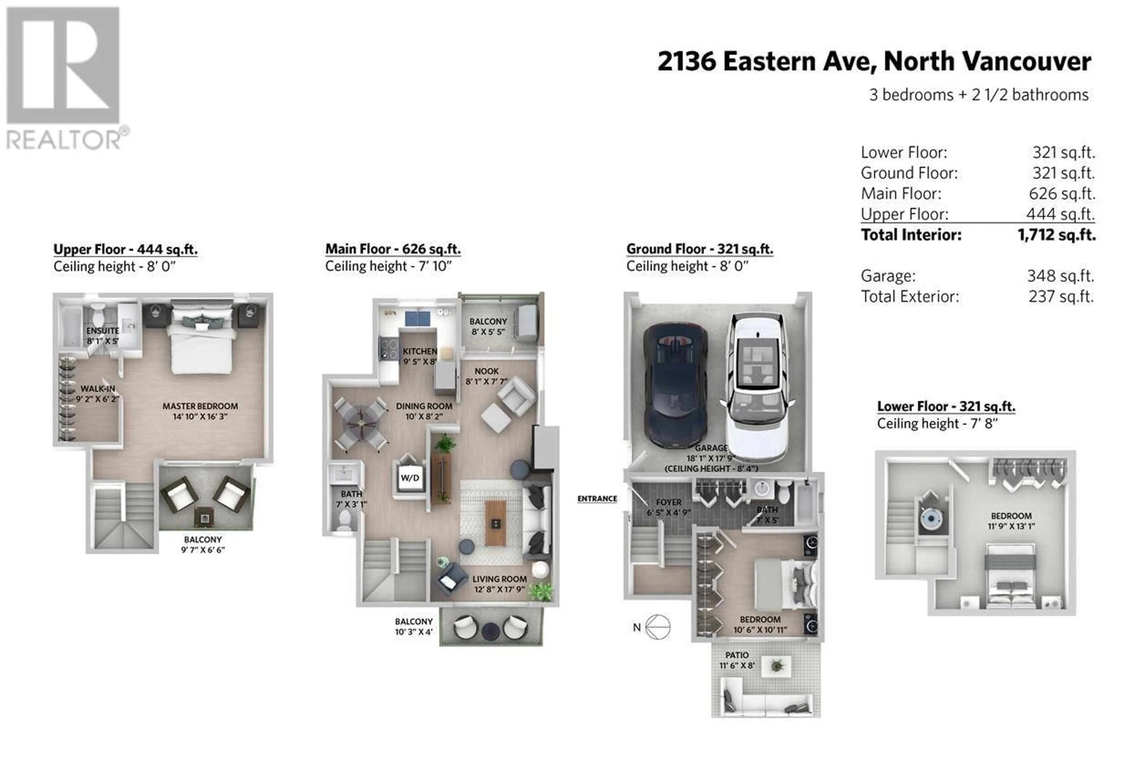 Floor plan for 2136 EASTERN AVENUE, North Vancouver British Columbia V7L3G3