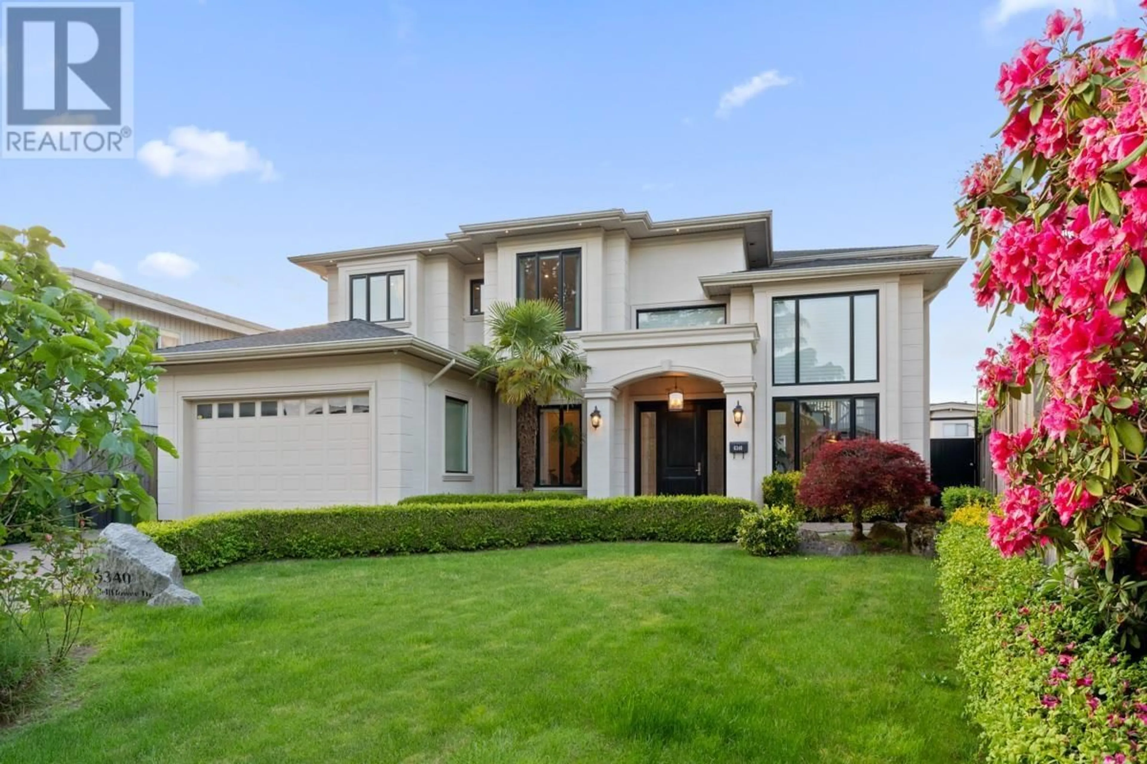 Home with vinyl exterior material, street for 6340 BELLFLOWER DRIVE, Richmond British Columbia V7C2H8