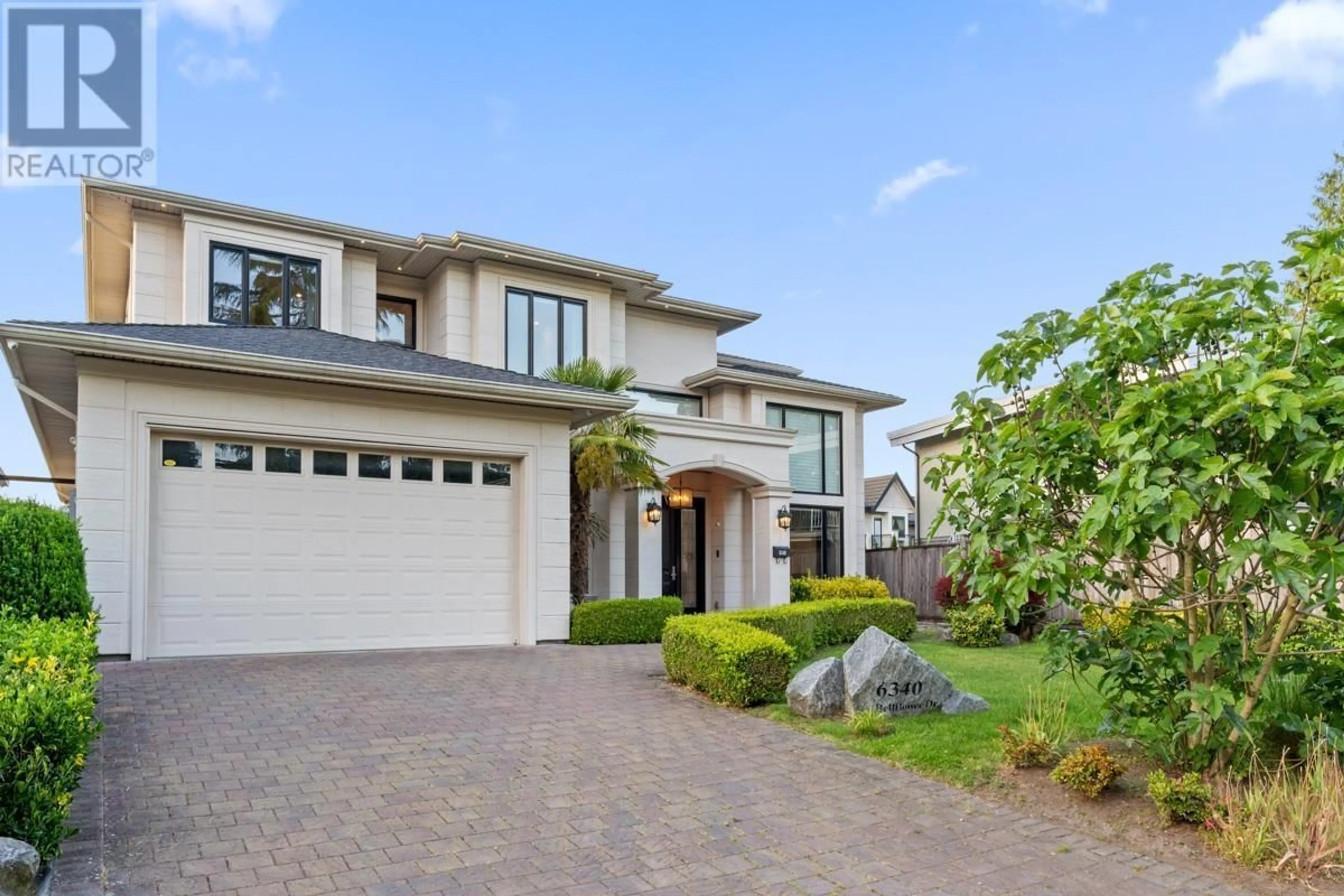 Home with brick exterior material, street for 6340 BELLFLOWER DRIVE, Richmond British Columbia V7C2H8