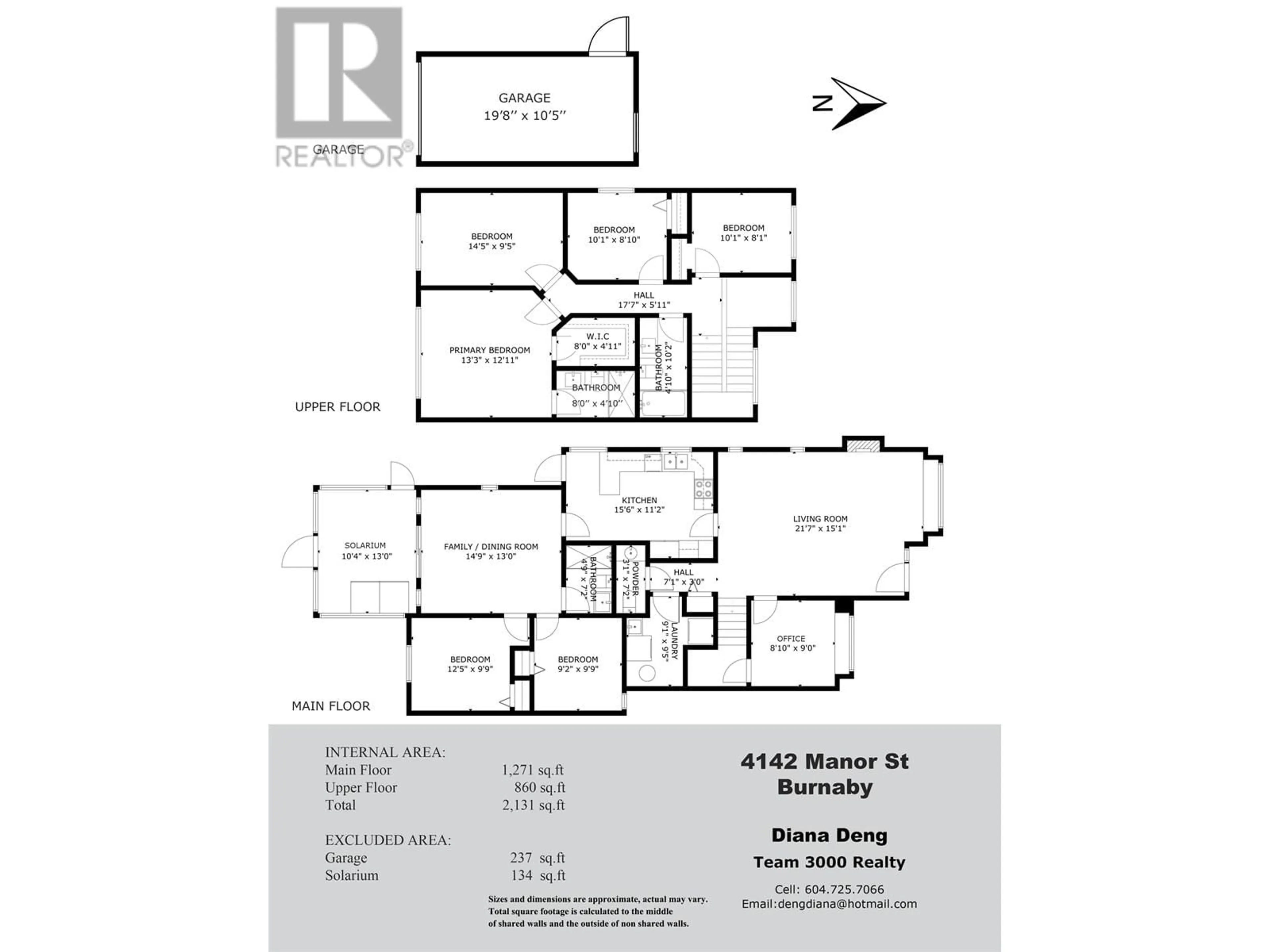 Floor plan for 4142 MANOR STREET, Burnaby British Columbia V5G1B1