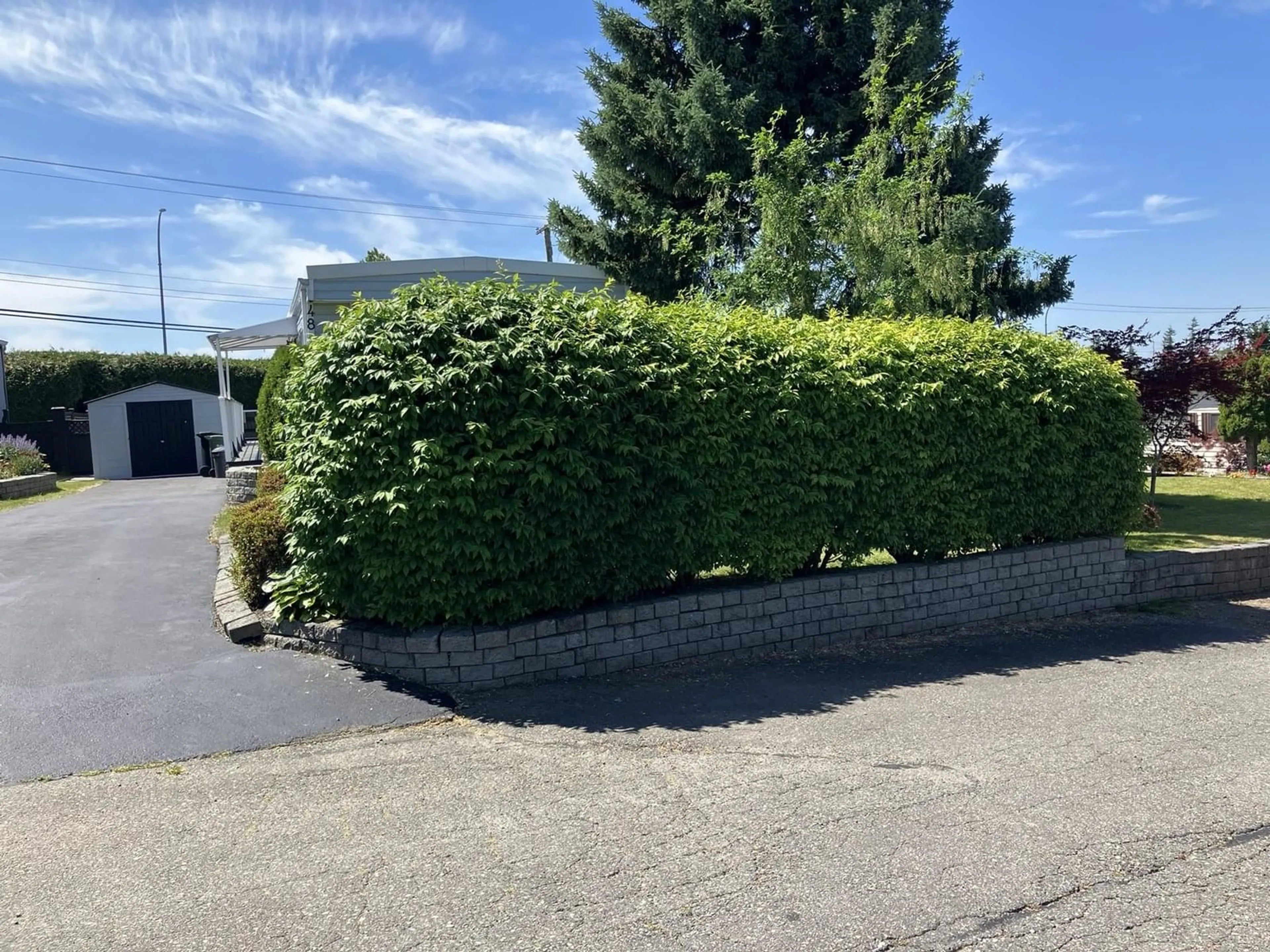 A pic from outside/outdoor area/front of a property/back of a property/a pic from drone, street for 48 - 2035 MARTENS, Abbotsford British Columbia V2T6M4