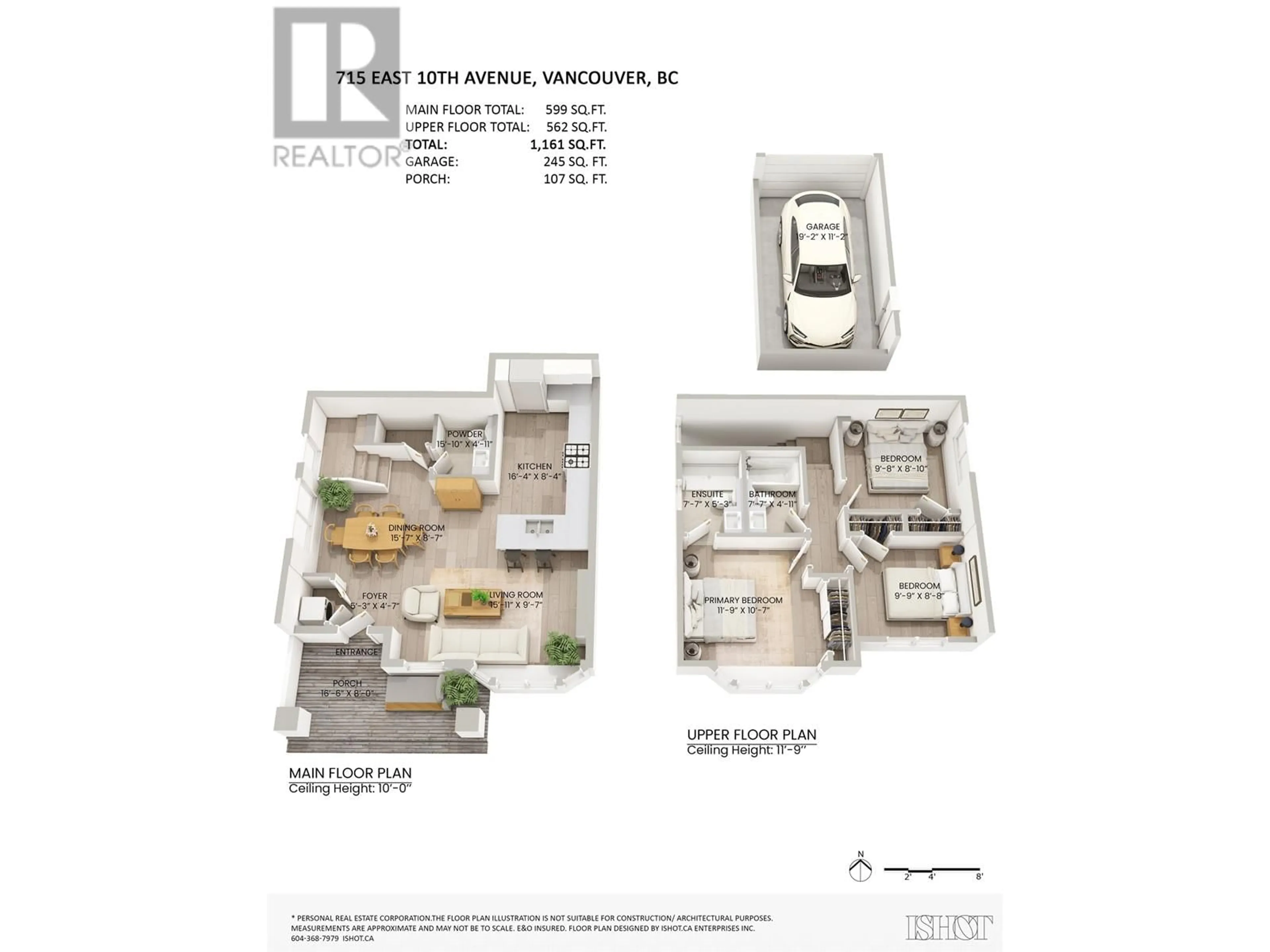 Floor plan for 715 10TH AVENUE, Vancouver British Columbia V5T2A8