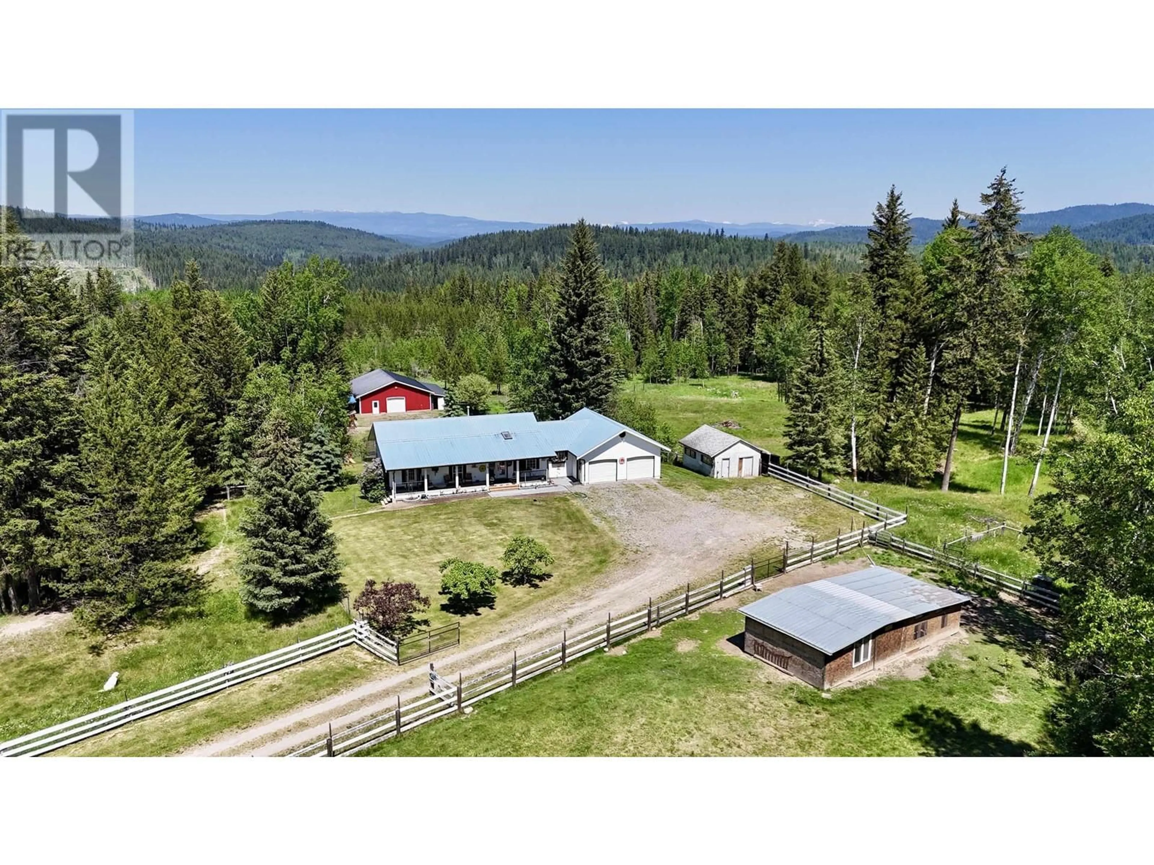 A pic from outside/outdoor area/front of a property/back of a property/a pic from drone, mountain view for 4233 WILCOX ROAD, Forest Grove British Columbia V0K1M0
