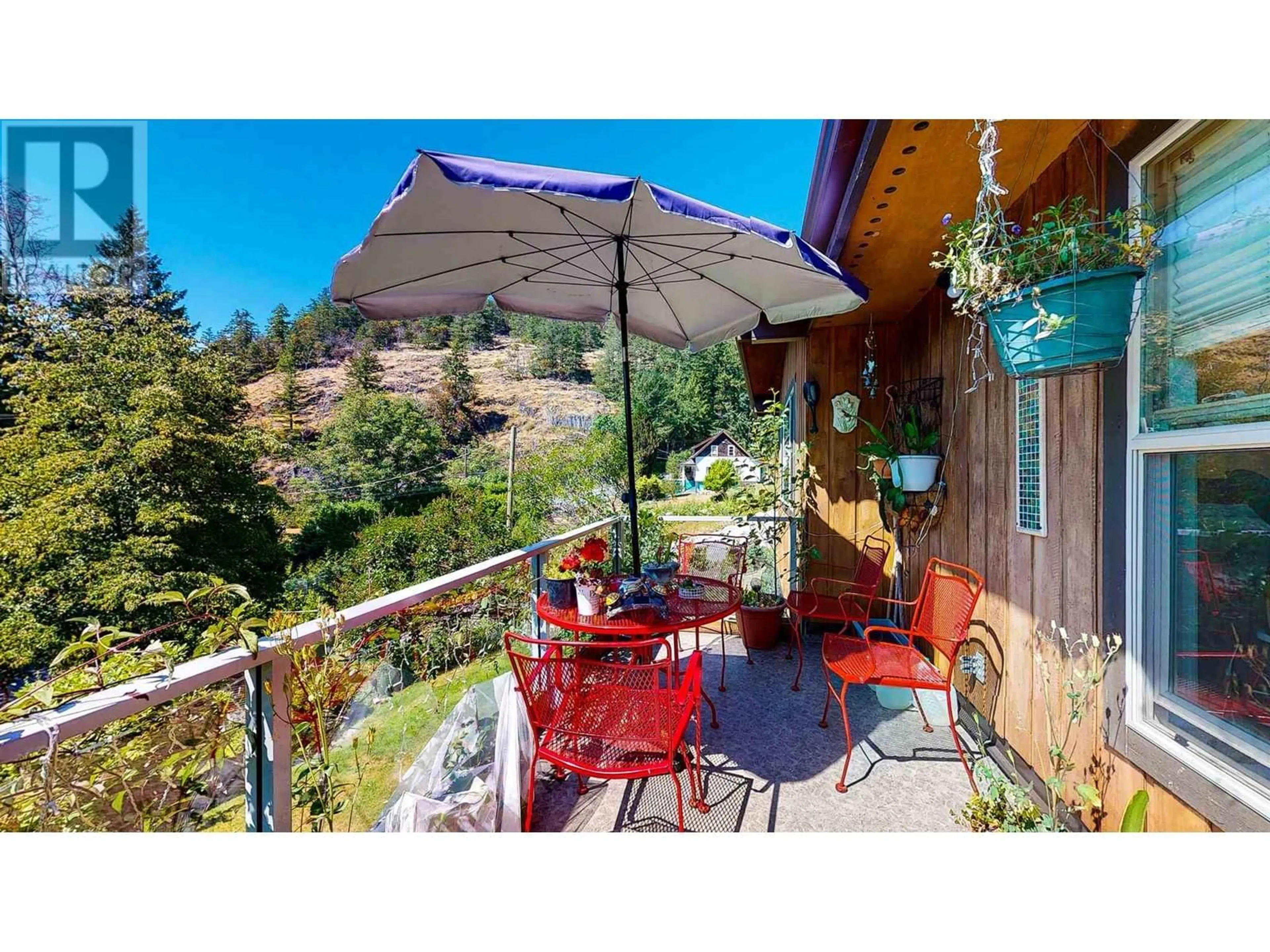 Patio, mountain view for 4222 IRVINES LANDING ROAD, Garden Bay British Columbia V0N1S1