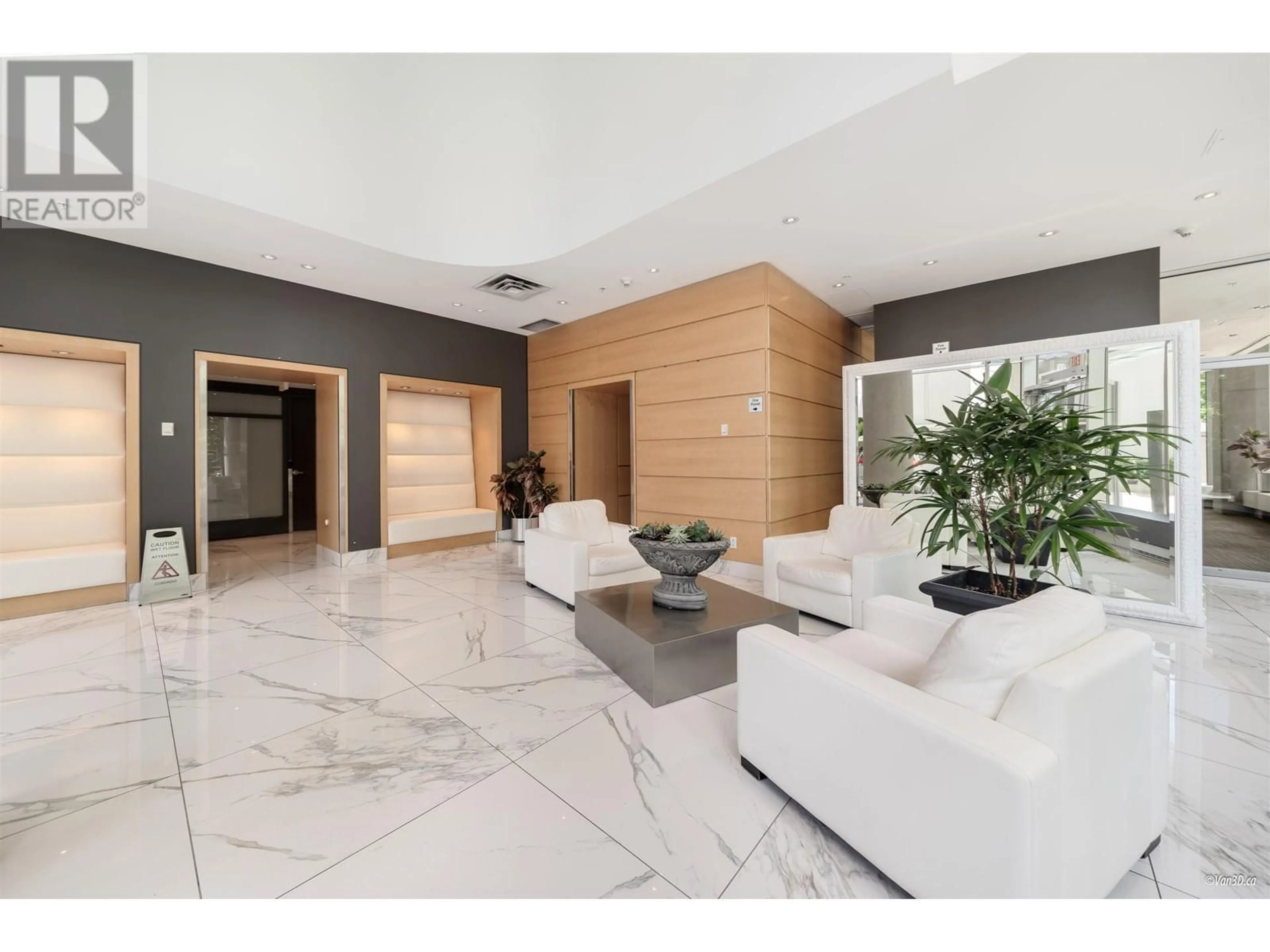 Lobby for 1701 - 1495 RICHARDS STREET, Vancouver British Columbia V6Z3E3