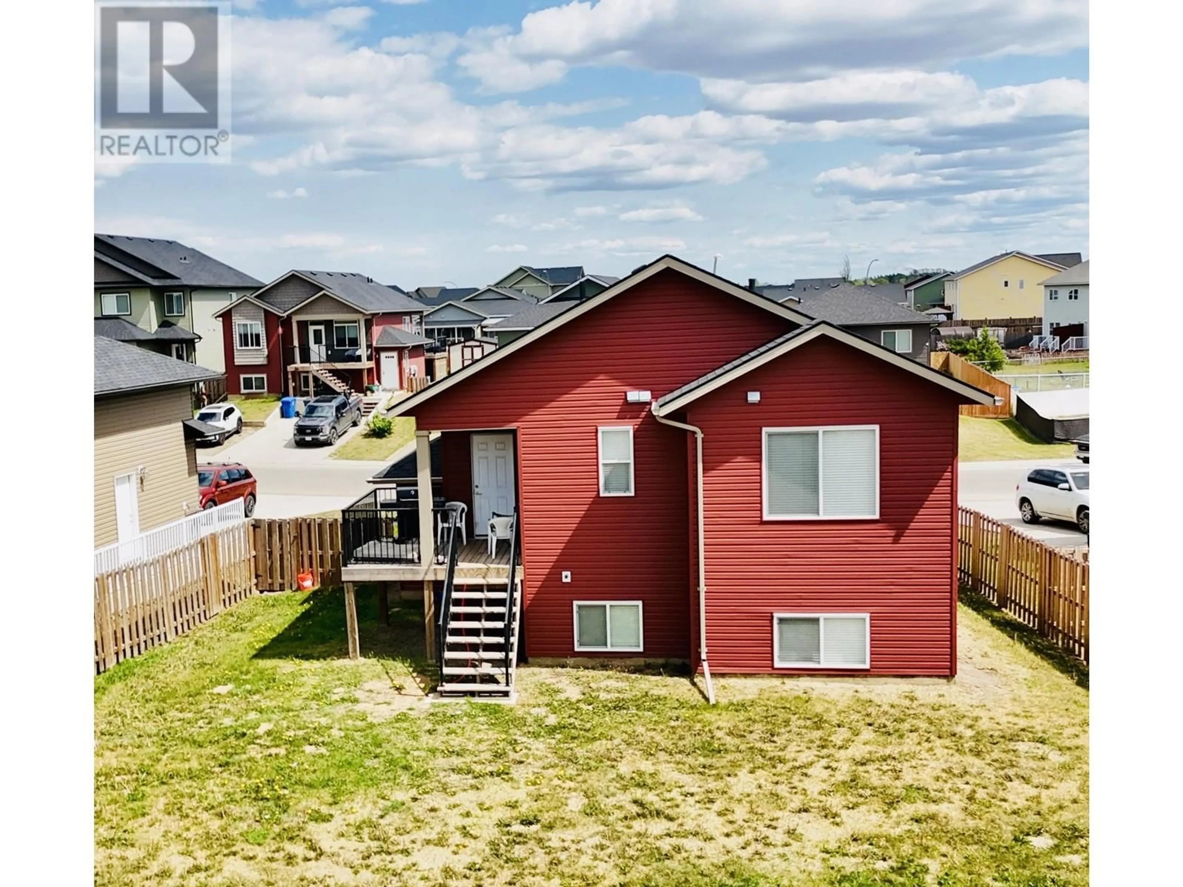 A pic from outside/outdoor area/front of a property/back of a property/a pic from drone, street for 8620 85 STREET, Fort St. John British Columbia V1J0S2