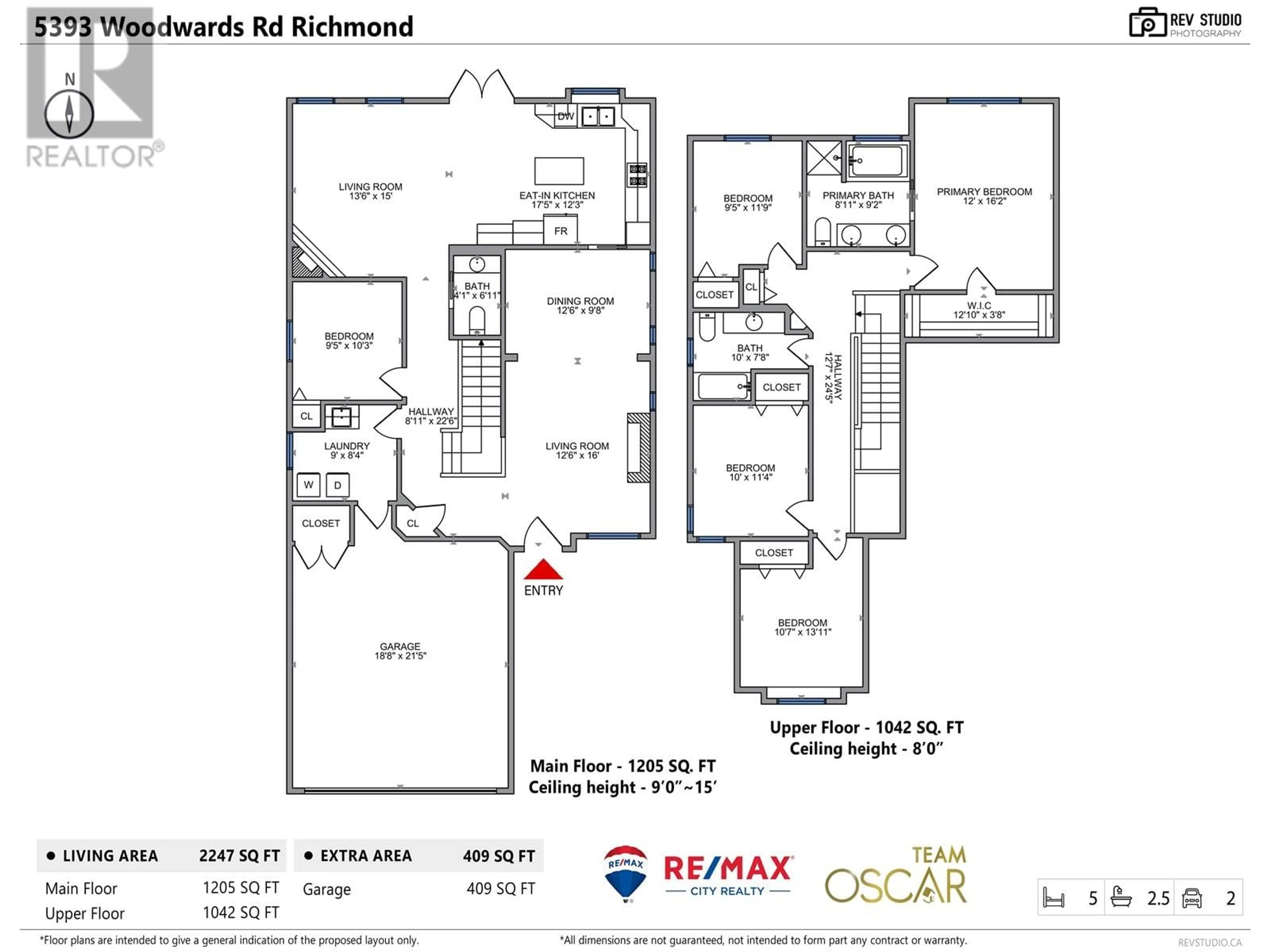 Floor plan for 5393 WOODWARDS ROAD, Richmond British Columbia V7E1G9