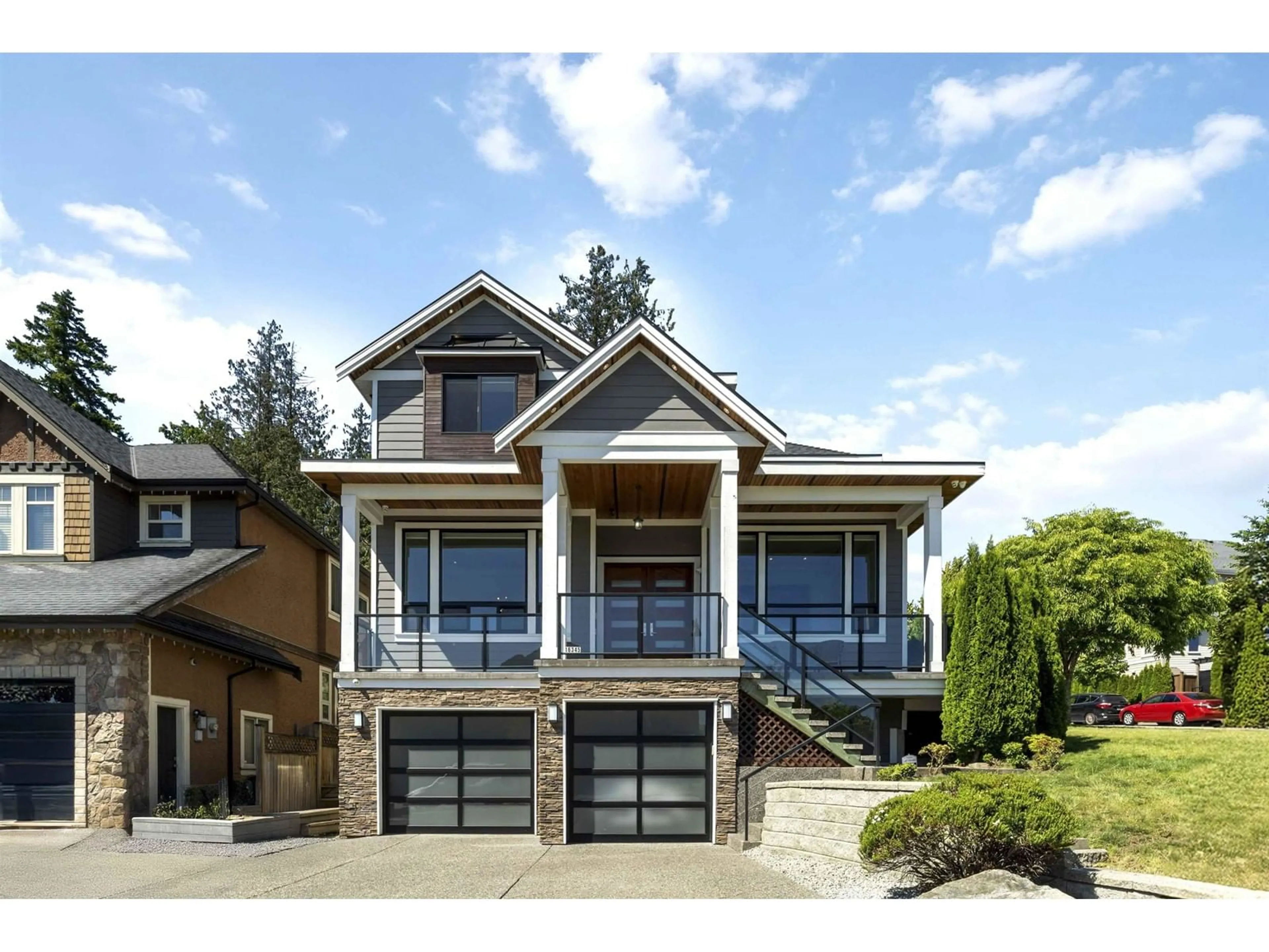 Home with brick exterior material, street for 16345 59, Surrey British Columbia V3S7A5