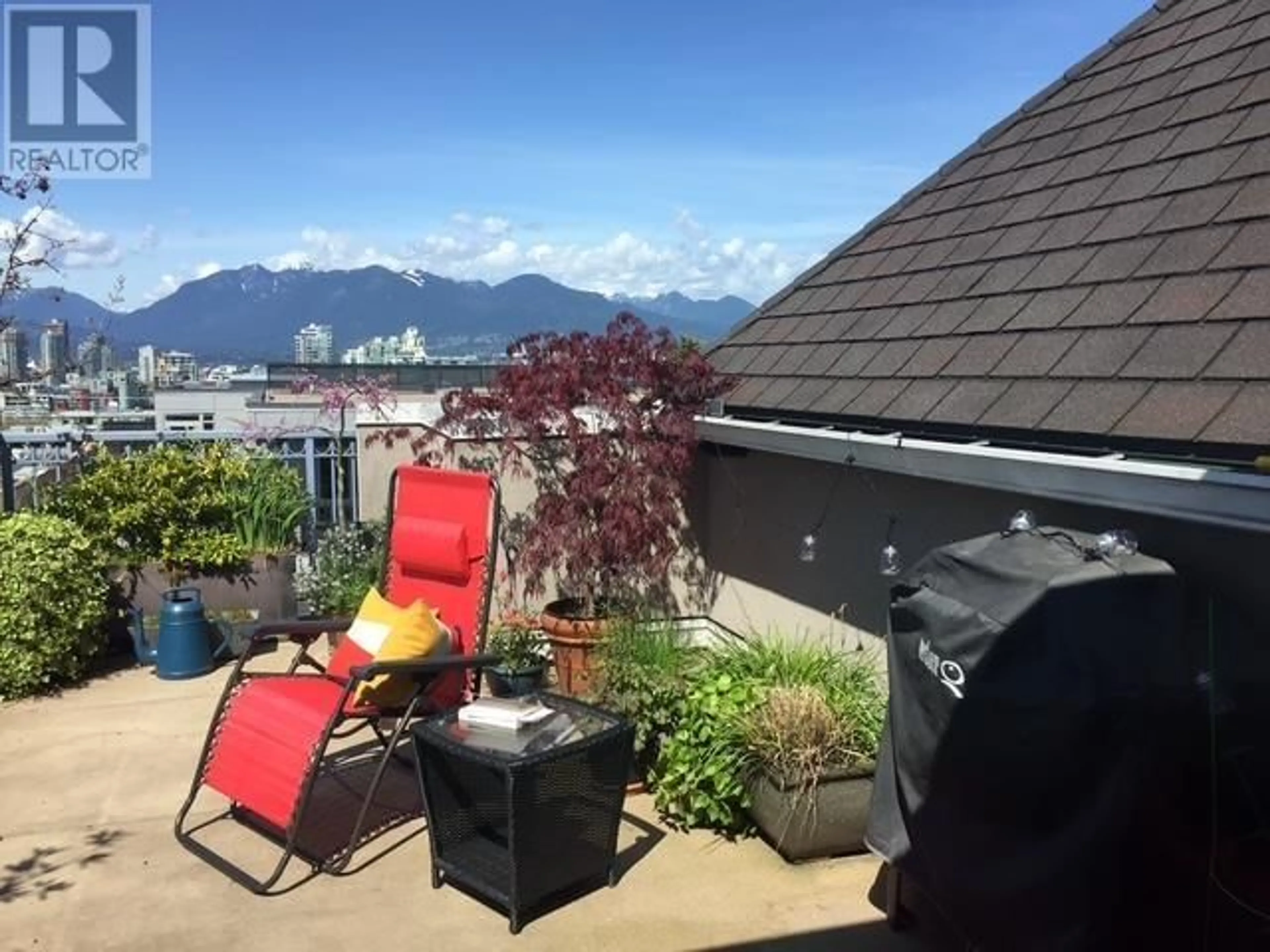 Balcony in the apartment, mountain view for 504 - 2525 QUEBEC STREET, Vancouver British Columbia V5T4R5