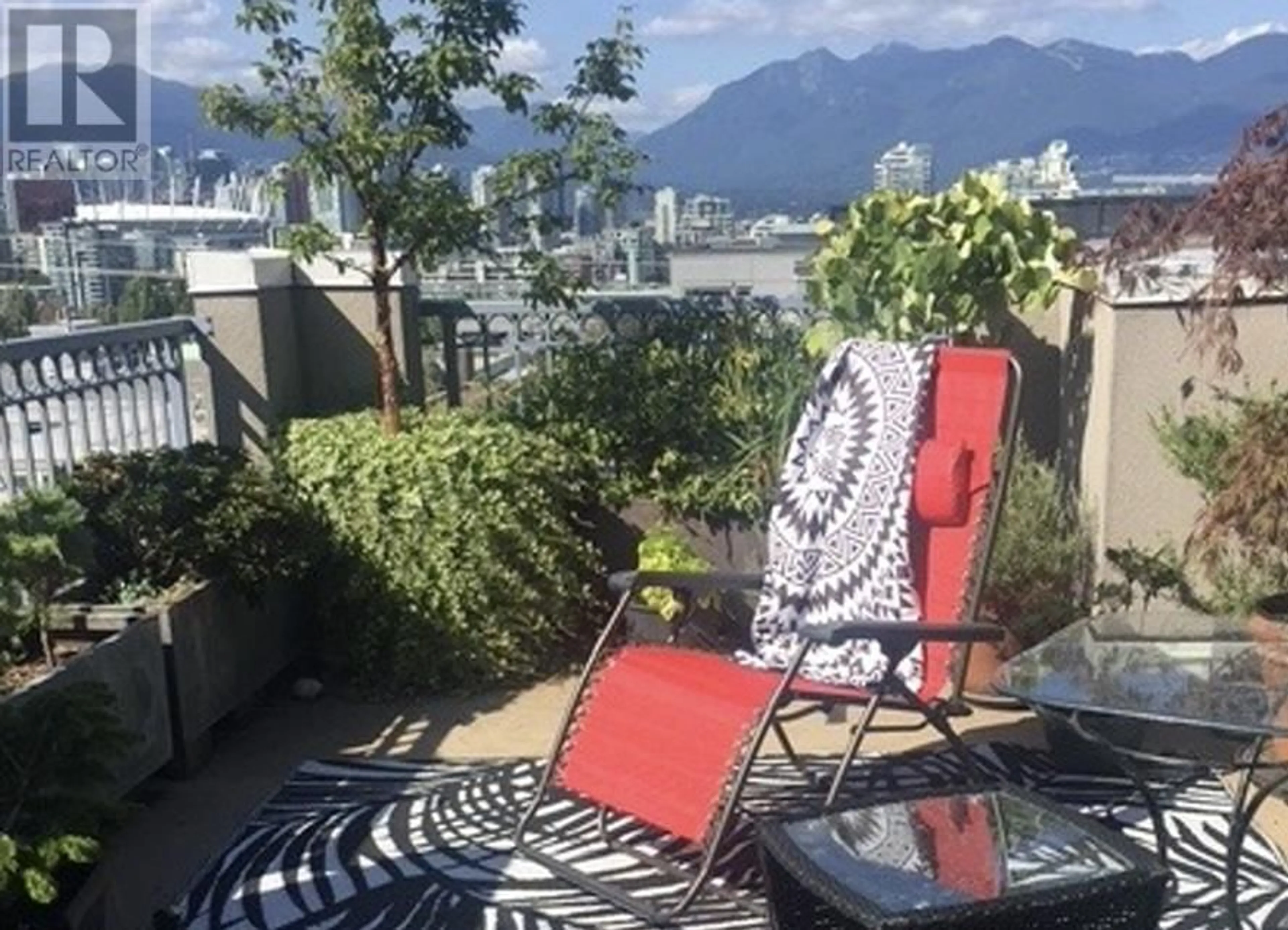 Balcony in the apartment, mountain view for 504 - 2525 QUEBEC STREET, Vancouver British Columbia V5T4R5