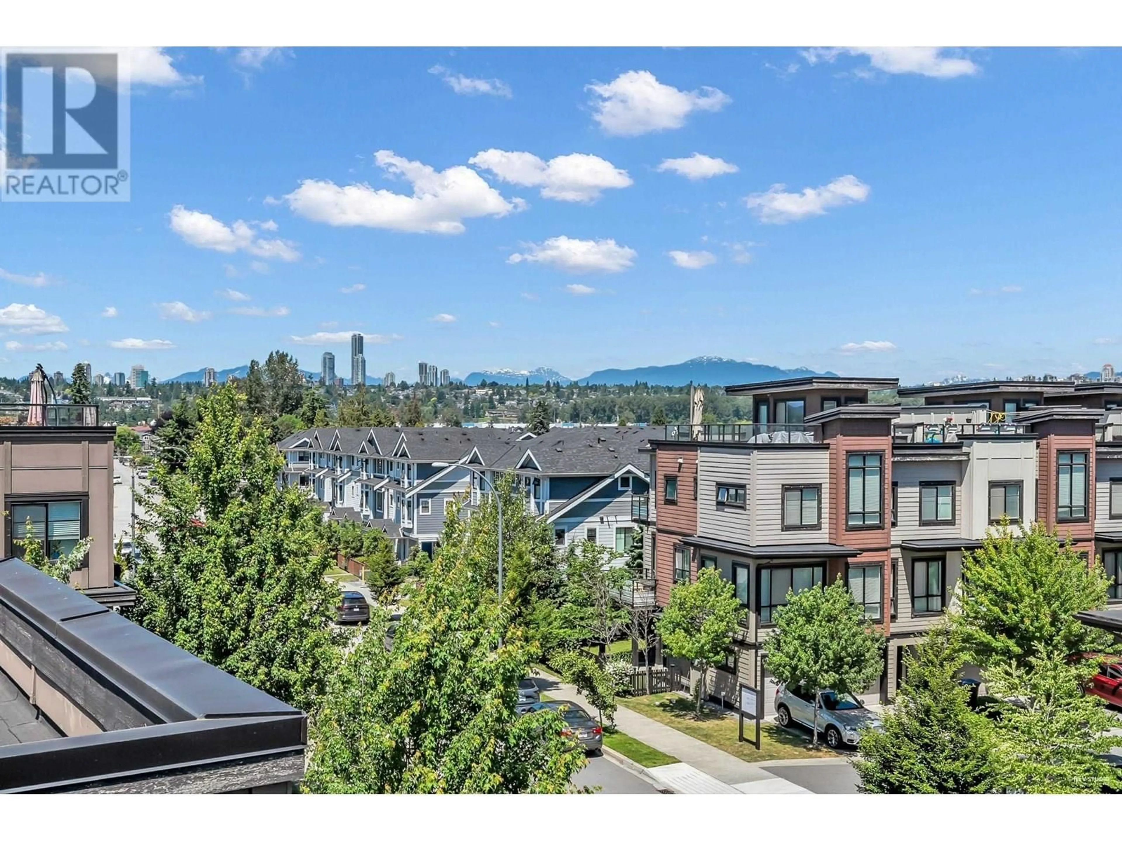 A pic from outside/outdoor area/front of a property/back of a property/a pic from drone, city buildings view from balcony for 1 - 100 WOOD STREET, New Westminster British Columbia V3M0H6