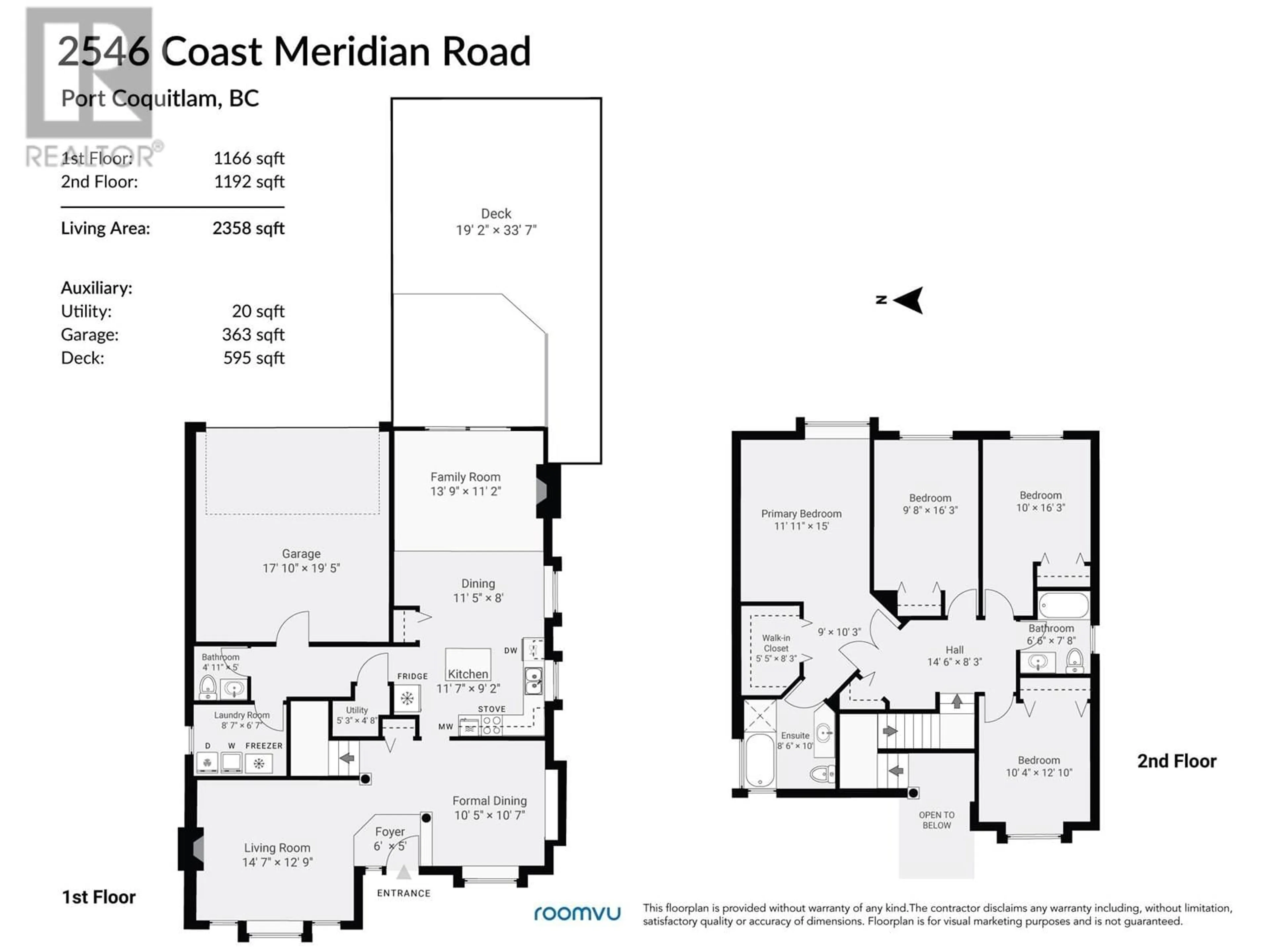Floor plan for 2546 COAST MERIDIAN ROAD, Port Coquitlam British Columbia V3B3M8