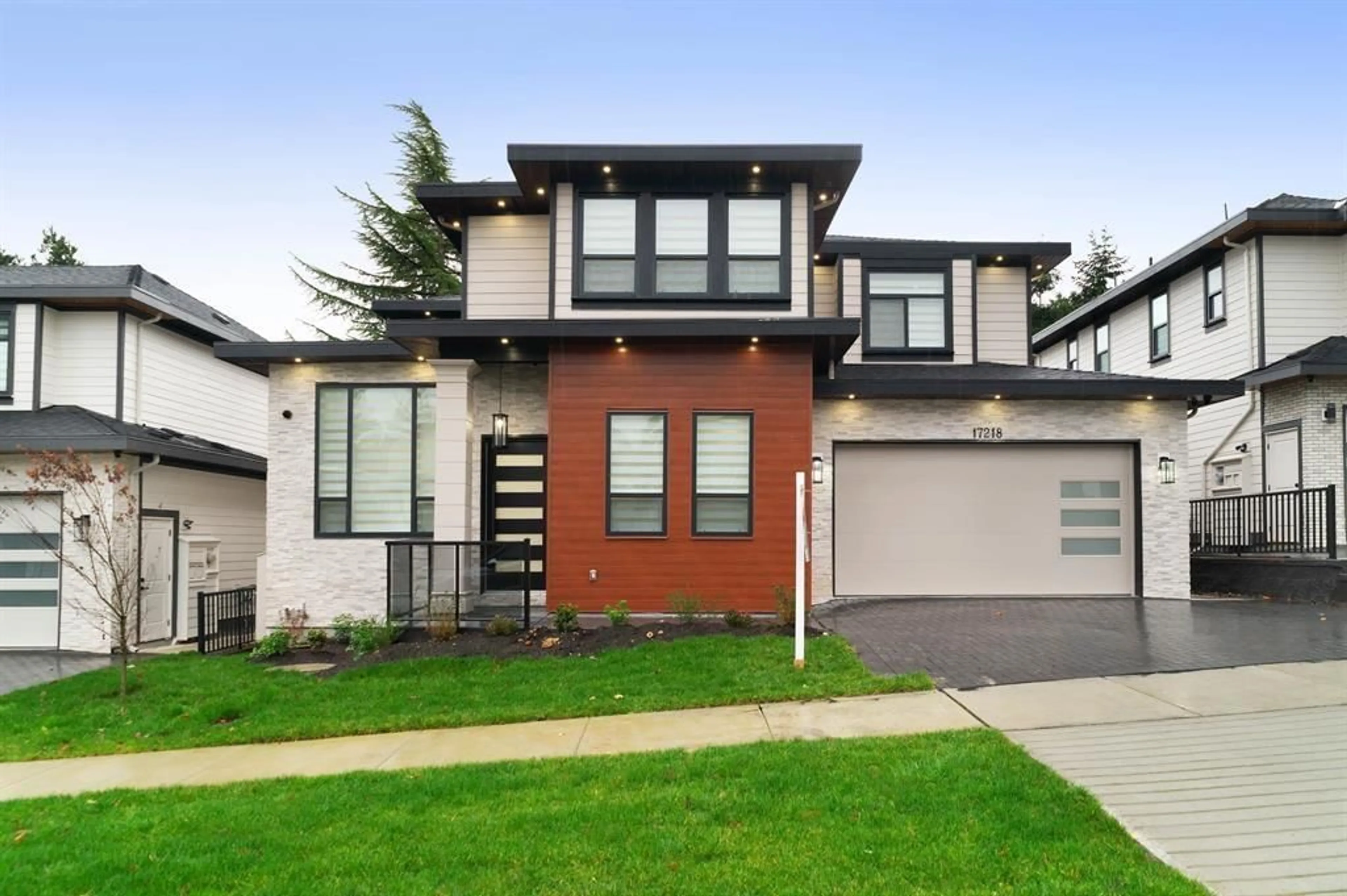 Home with brick exterior material, street for 17218 59, Surrey British Columbia V3S3Z6