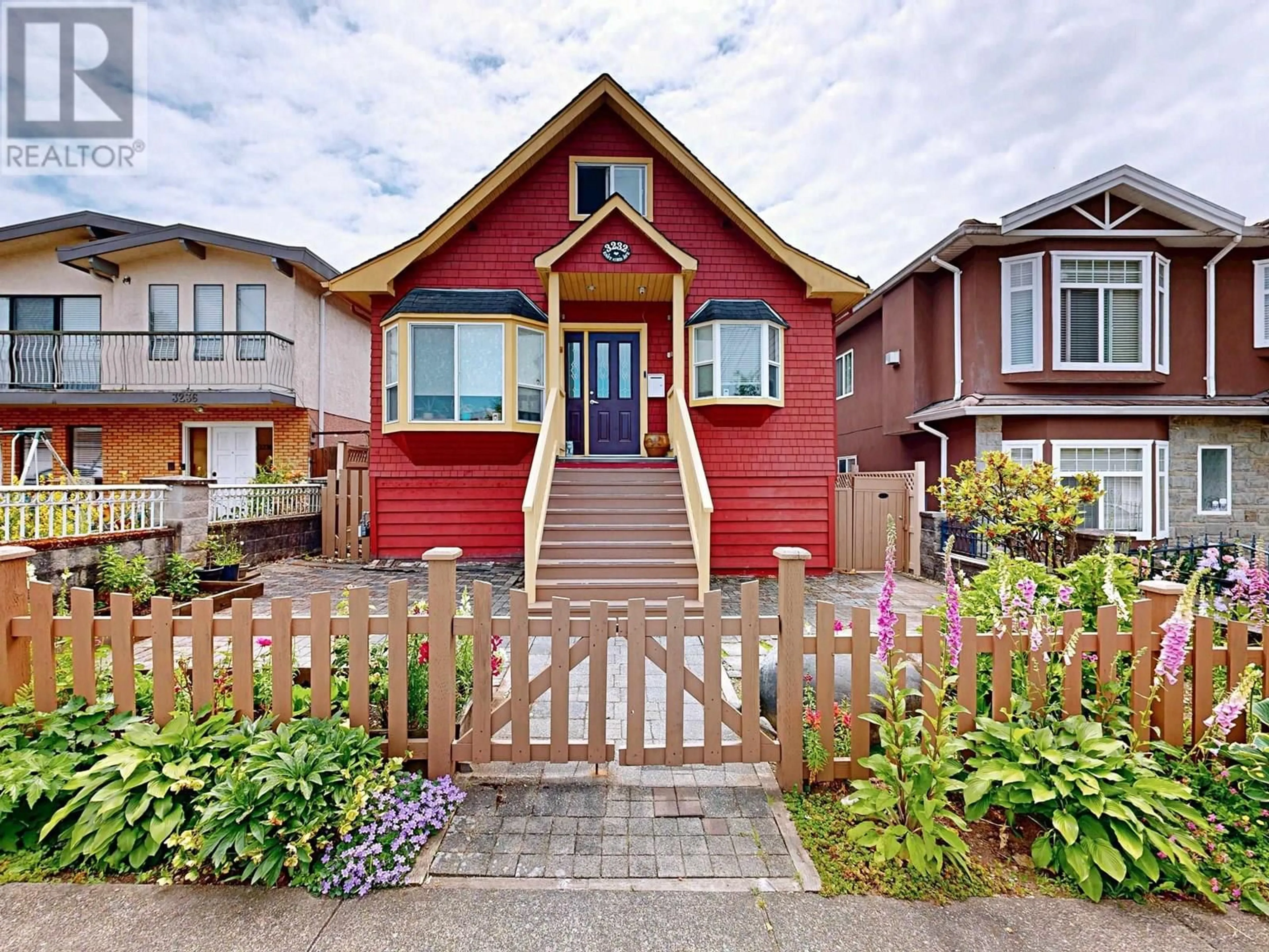 Home with brick exterior material, street for 3232 43RD AVENUE, Vancouver British Columbia V5R2Z9