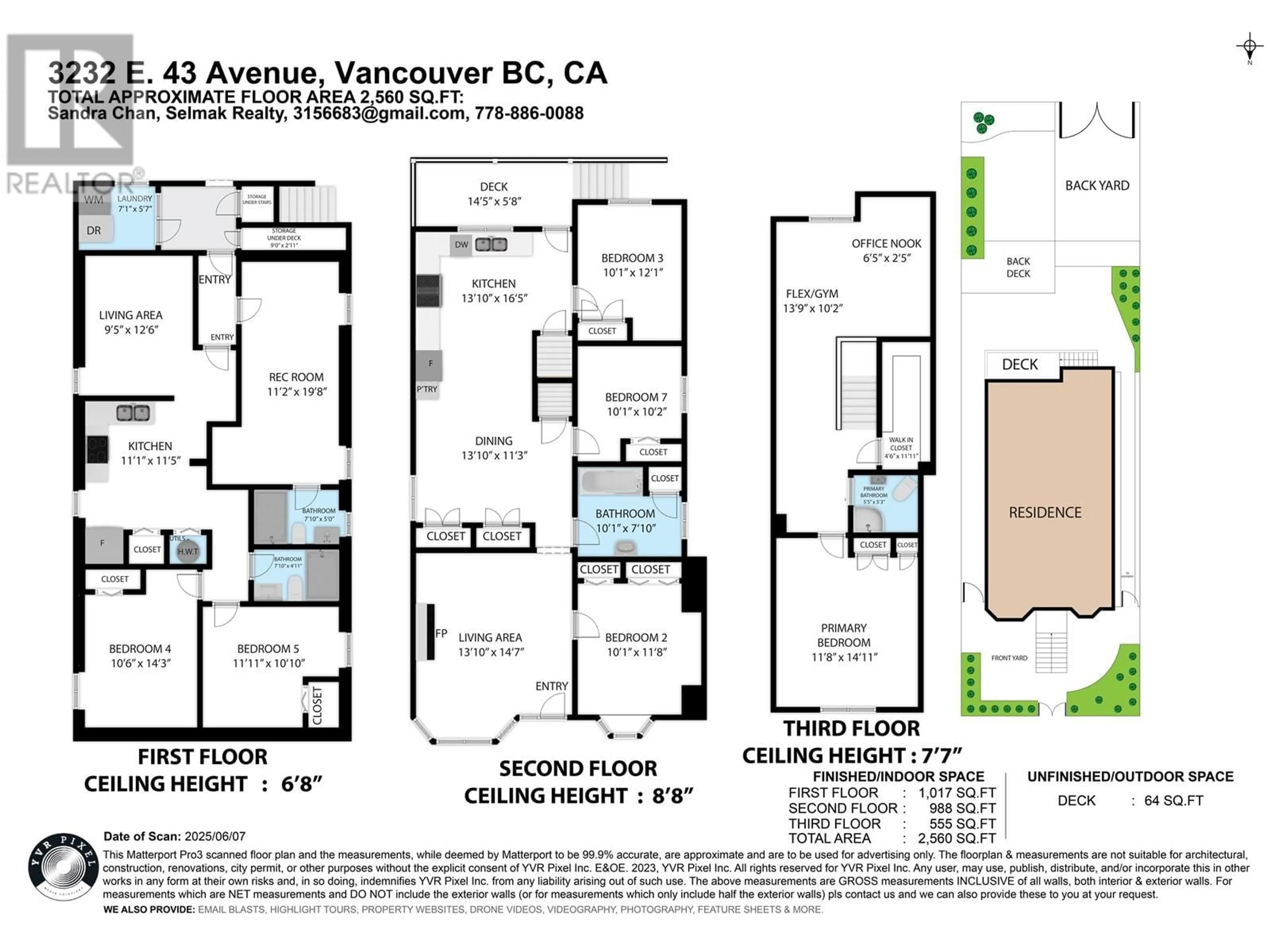 Floor plan for 3232 43RD AVENUE, Vancouver British Columbia V5R2Z9