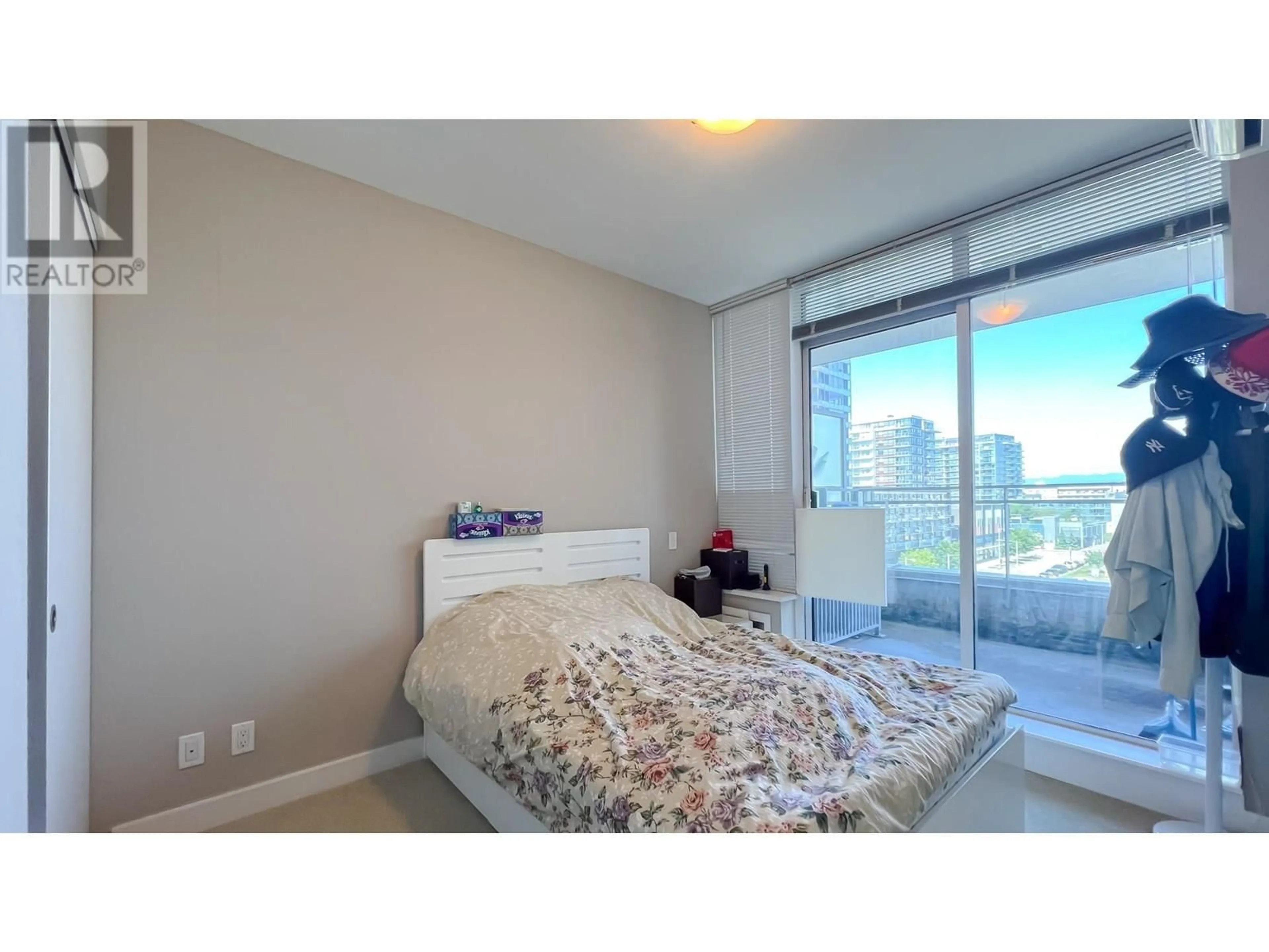 Bedroom with bed, unknown for 601 - 6971 ELMBRIDGE WAY, Richmond British Columbia V7C0A5