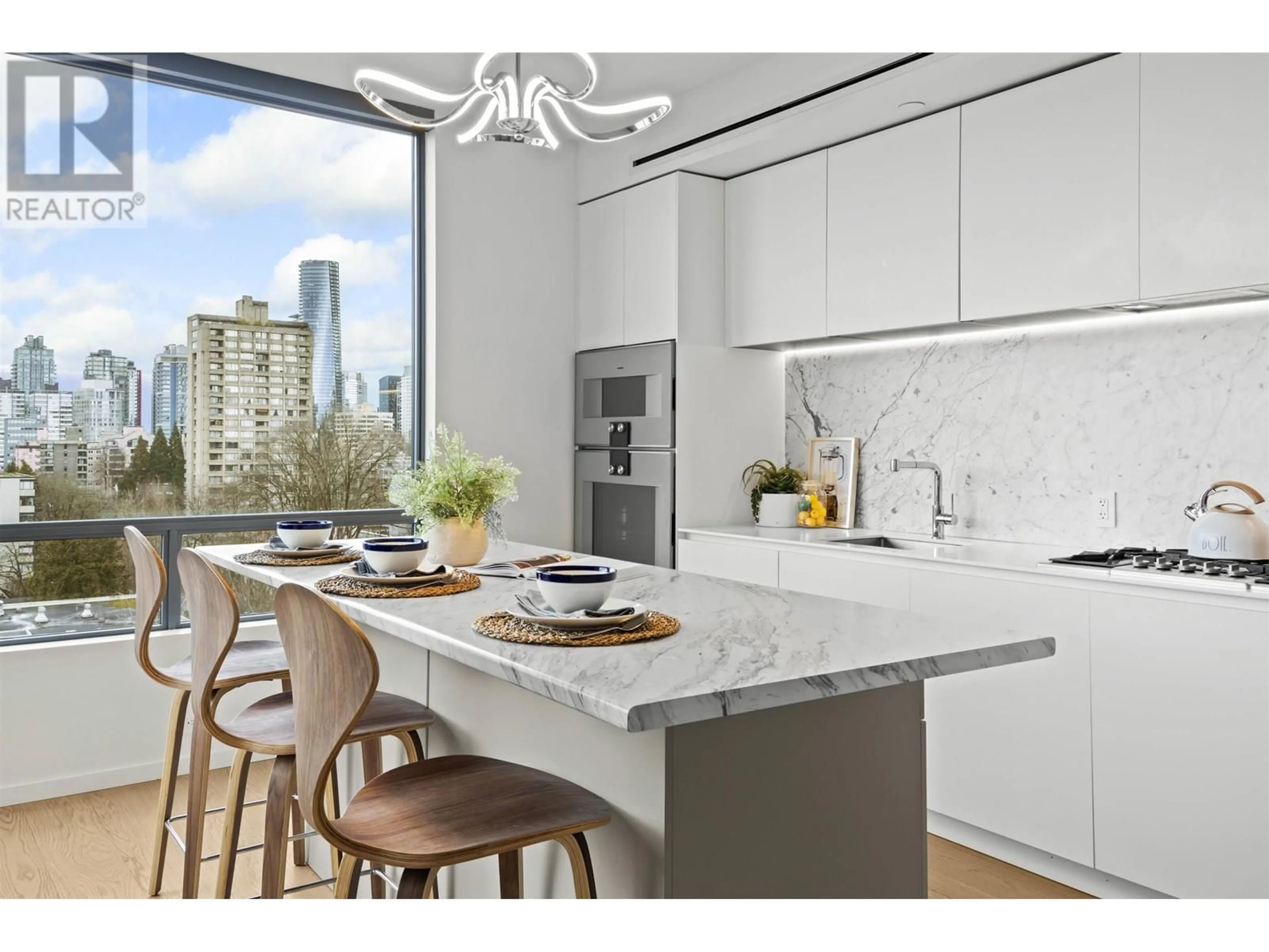Contemporary kitchen, unknown for 1004 - 1171 JERVIS STREET, Vancouver British Columbia V6E0C9