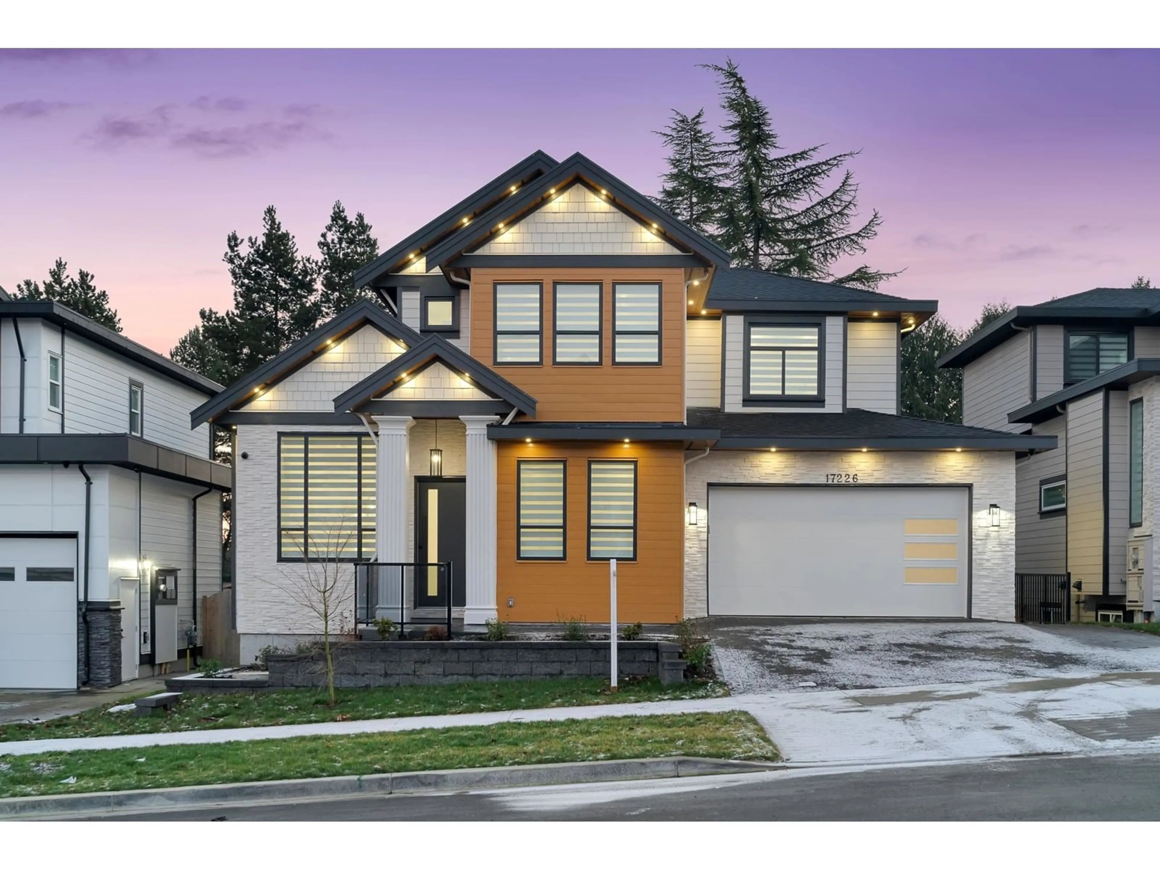 Home with vinyl exterior material, street for 17226 59, Surrey British Columbia V3S3Z6