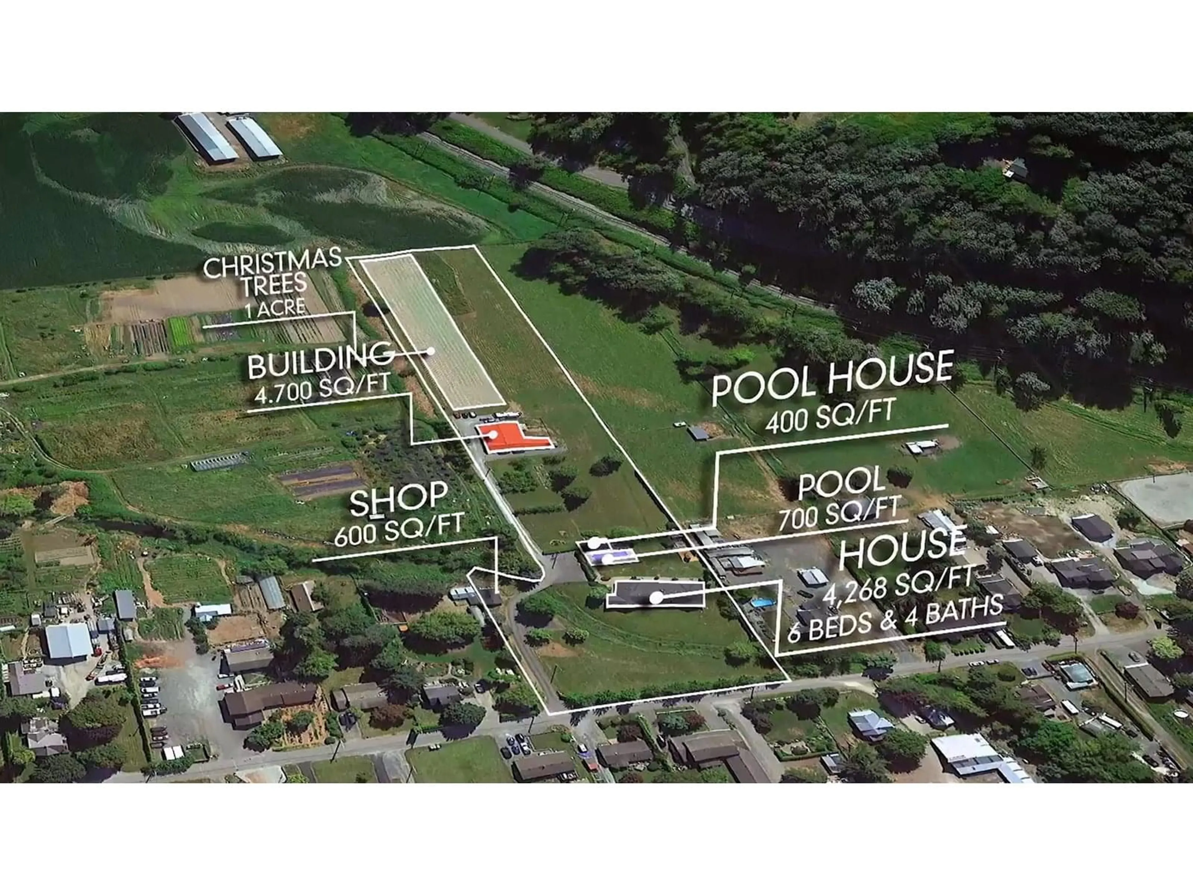 A pic from outside/outdoor area/front of a property/back of a property/a pic from drone, street for 4120 ECKERT STREET, Yarrow British Columbia V2R5J6