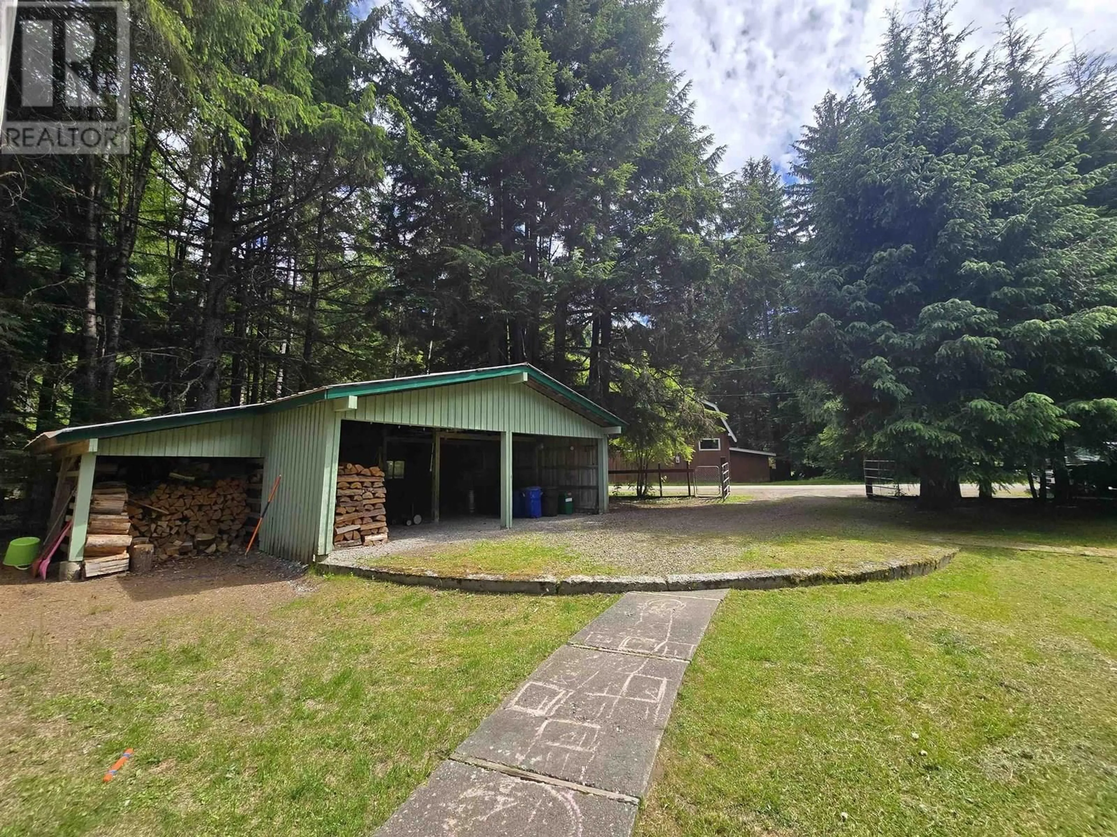A pic from outside/outdoor area/front of a property/back of a property/a pic from drone, forest/trees view for 2178 GRANDVIEW DRIVE, Terrace British Columbia V8G0A8