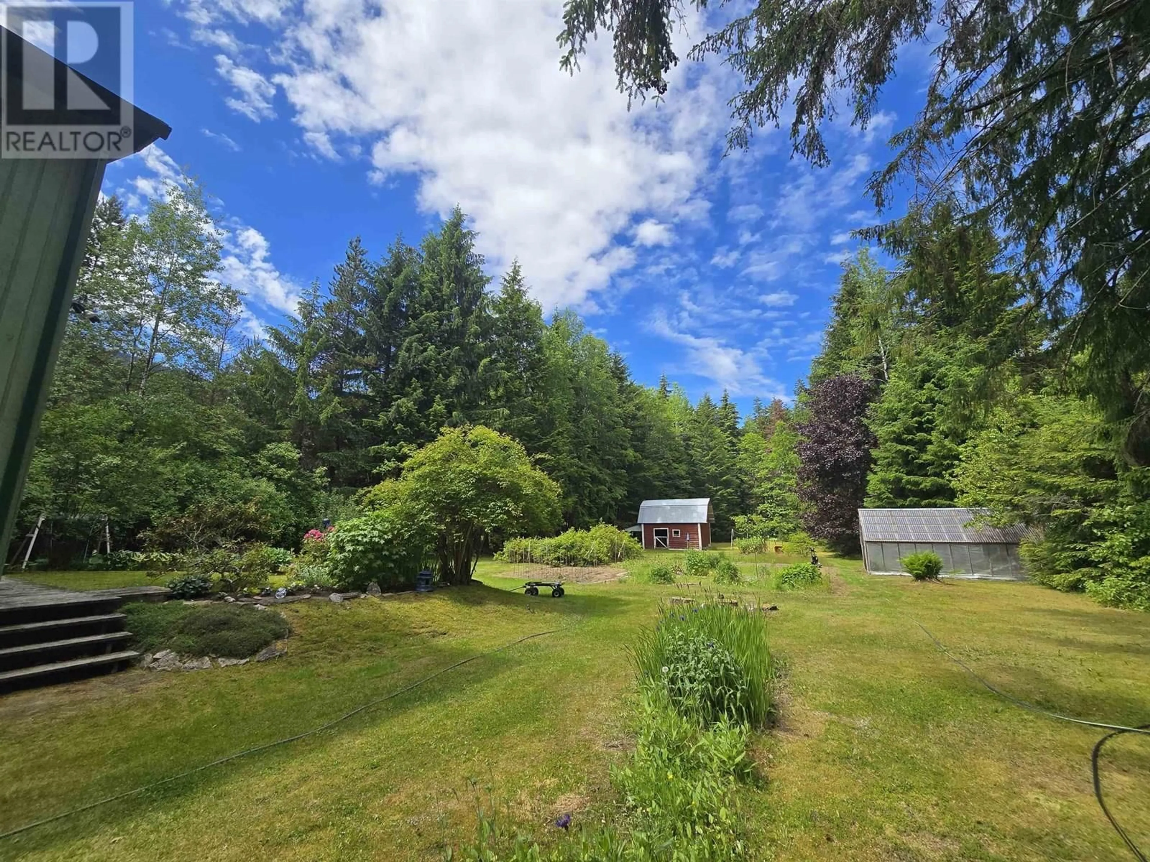 A pic from outside/outdoor area/front of a property/back of a property/a pic from drone, forest/trees view for 2178 GRANDVIEW DRIVE, Terrace British Columbia V8G0A8