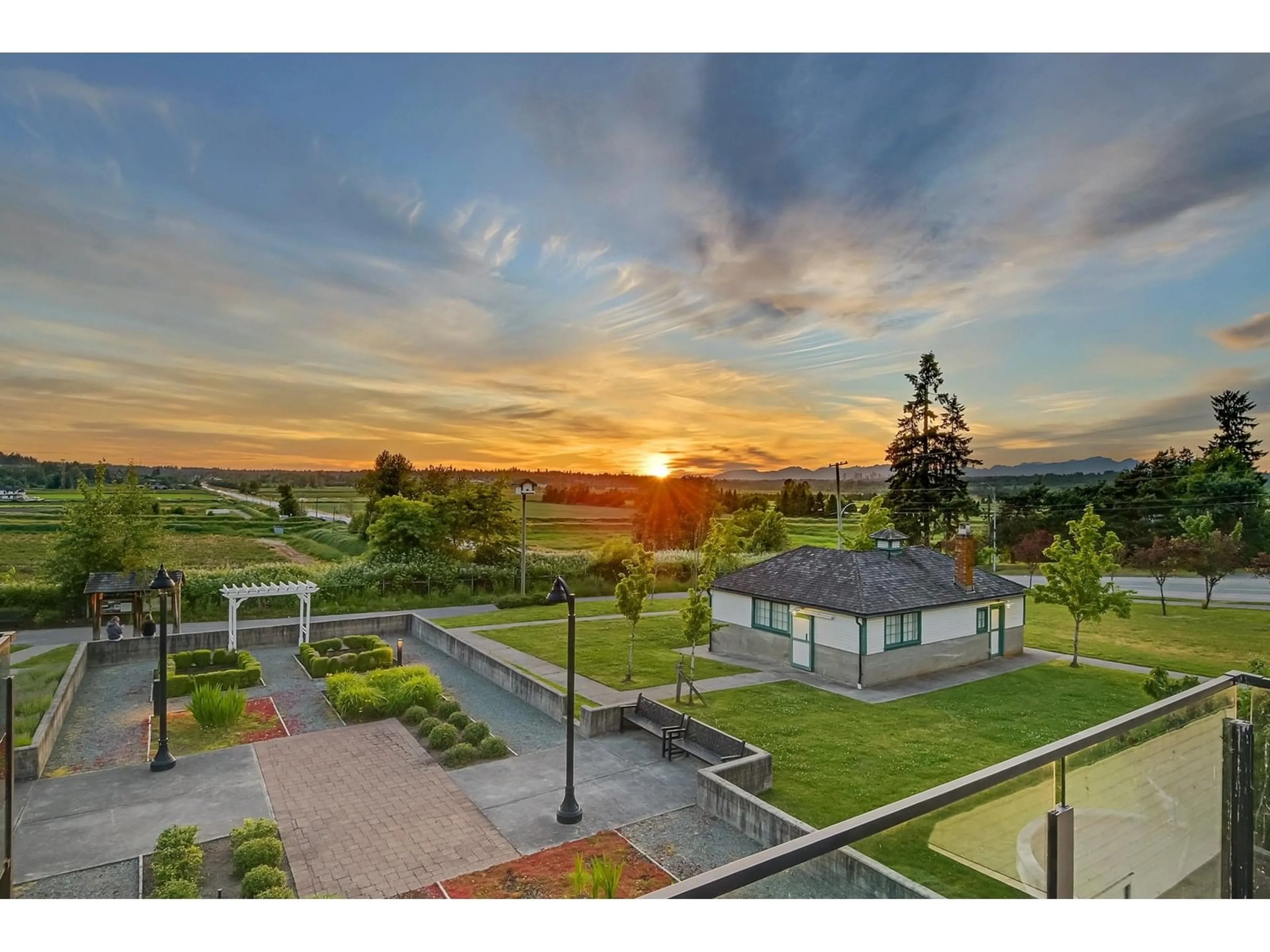 A pic from outside/outdoor area/front of a property/back of a property/a pic from drone, mountain view for 401 - 16396 64, Surrey British Columbia V3X6X6