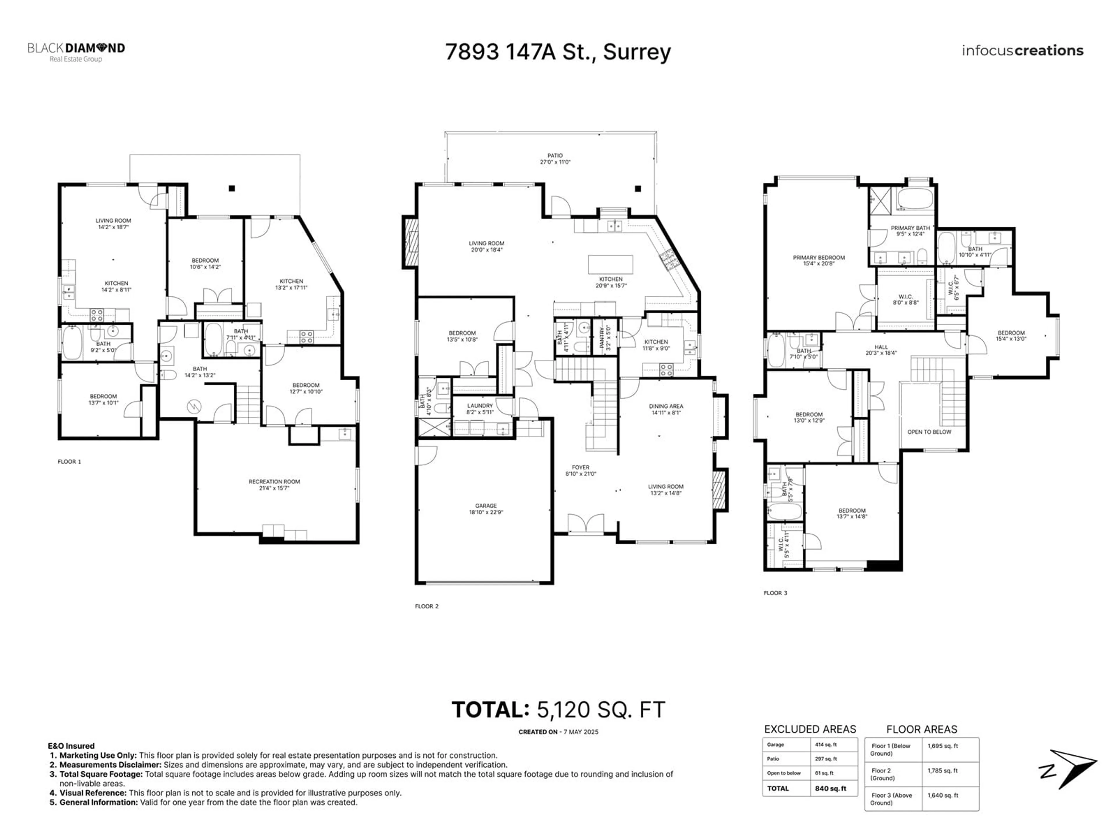 Floor plan for 7893 147A, Surrey British Columbia V3S2T8