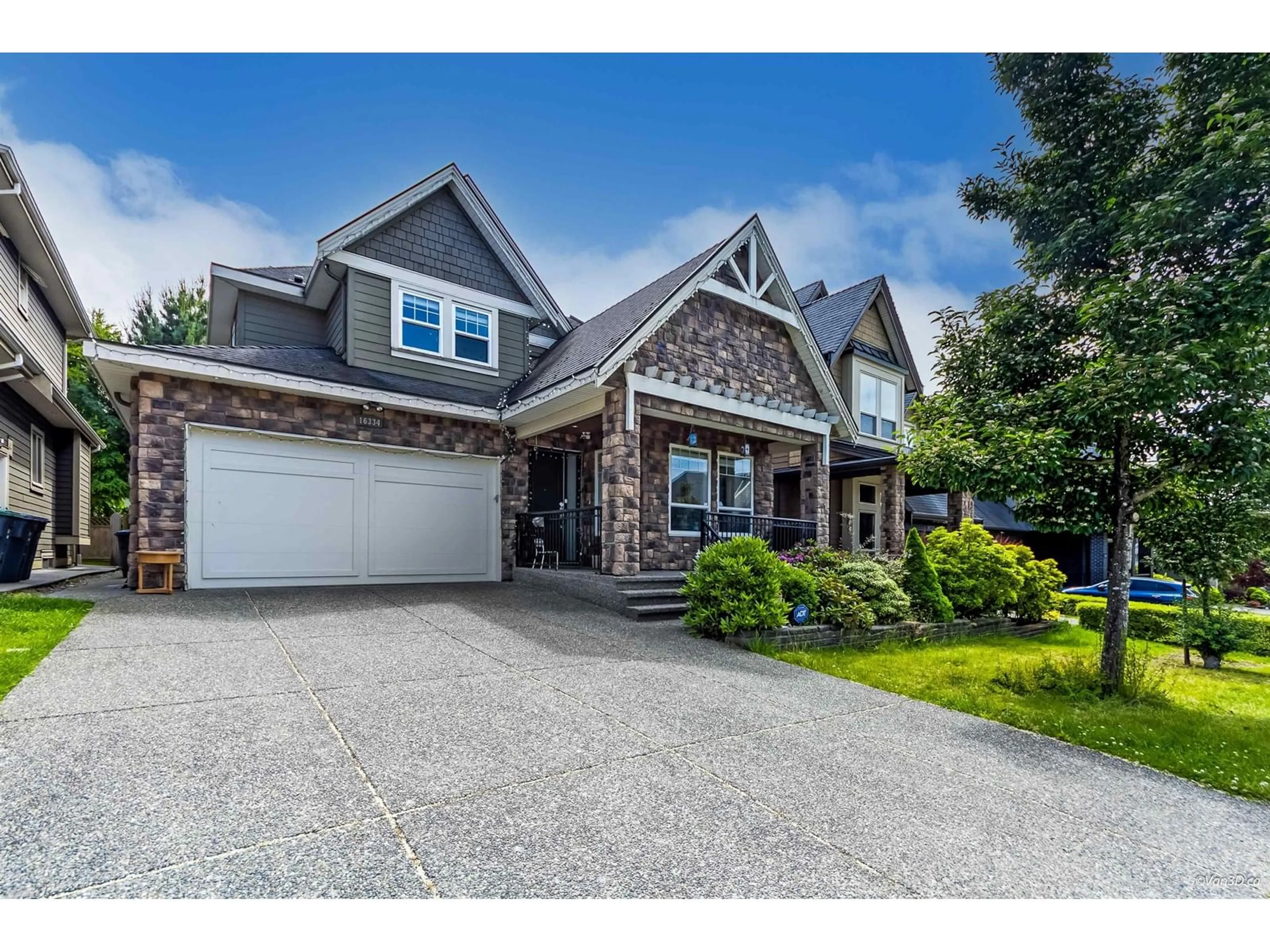 Home with brick exterior material, street for 16334 25, Surrey British Columbia V3Z6S1
