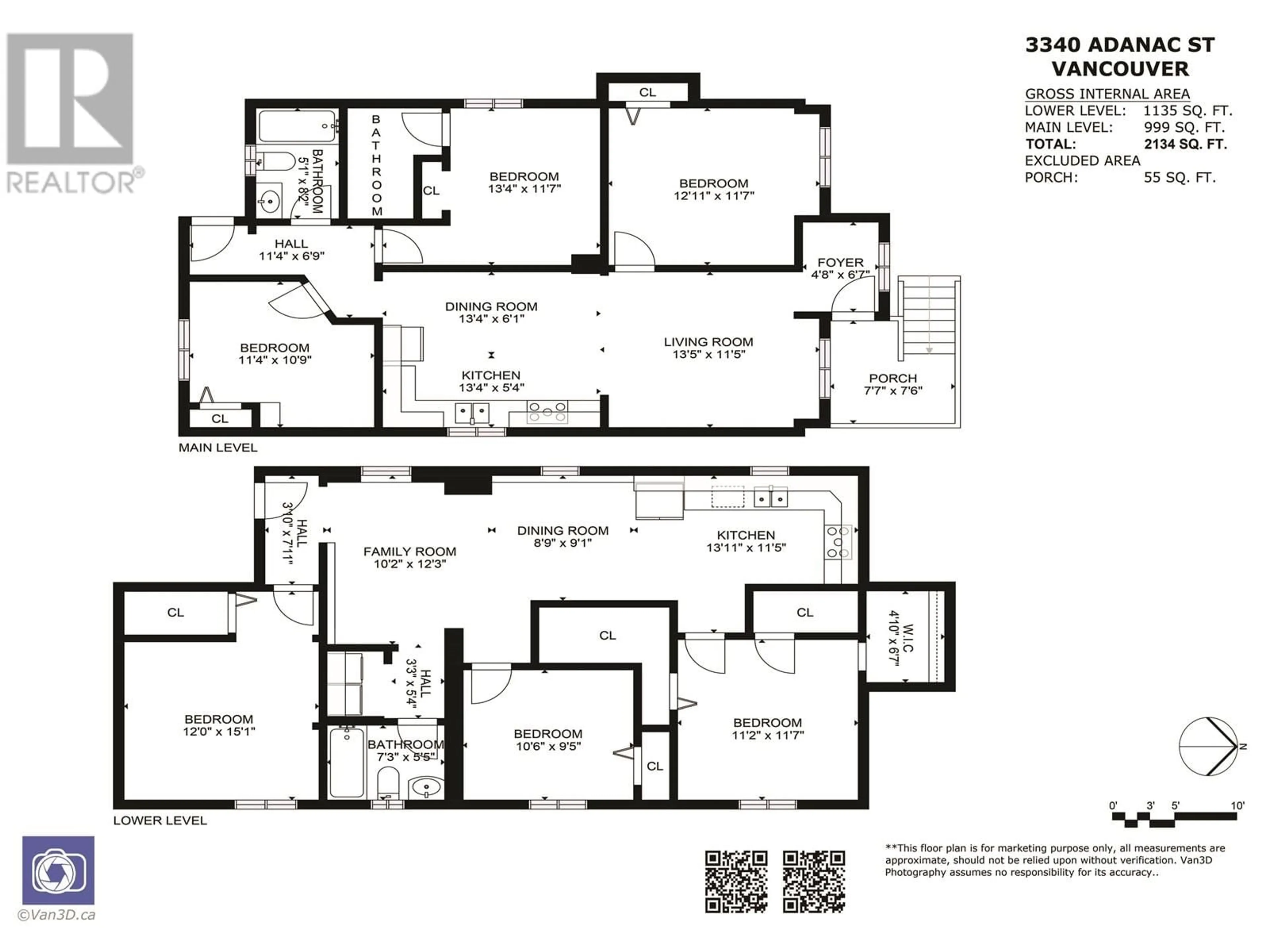 Floor plan for 3340 ADANAC STREET, Vancouver British Columbia V5K2P3