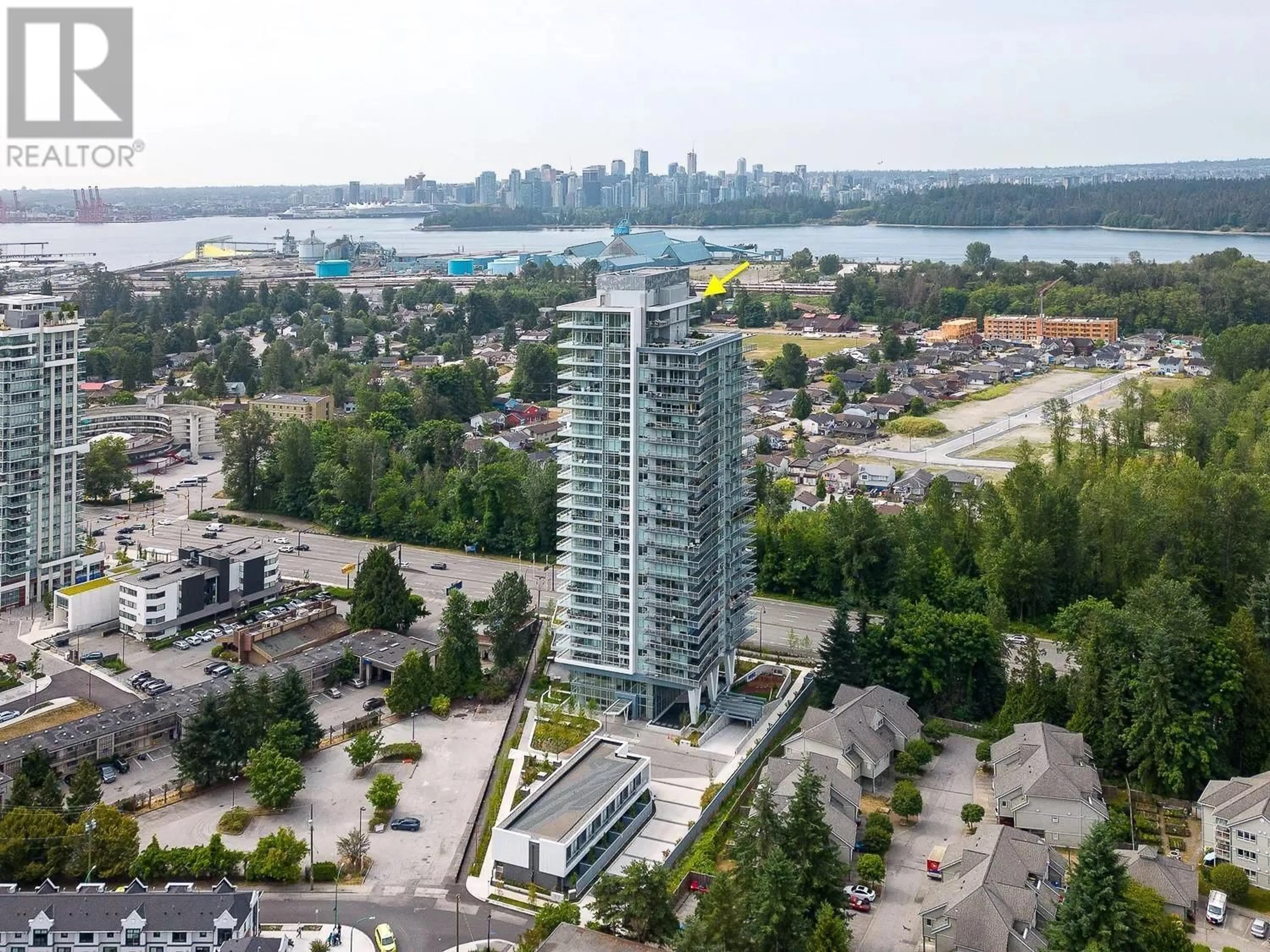 A pic from outside/outdoor area/front of a property/back of a property/a pic from drone, unknown for 1506 - 200 KLAHANIE COURT, West Vancouver British Columbia V7P0E4