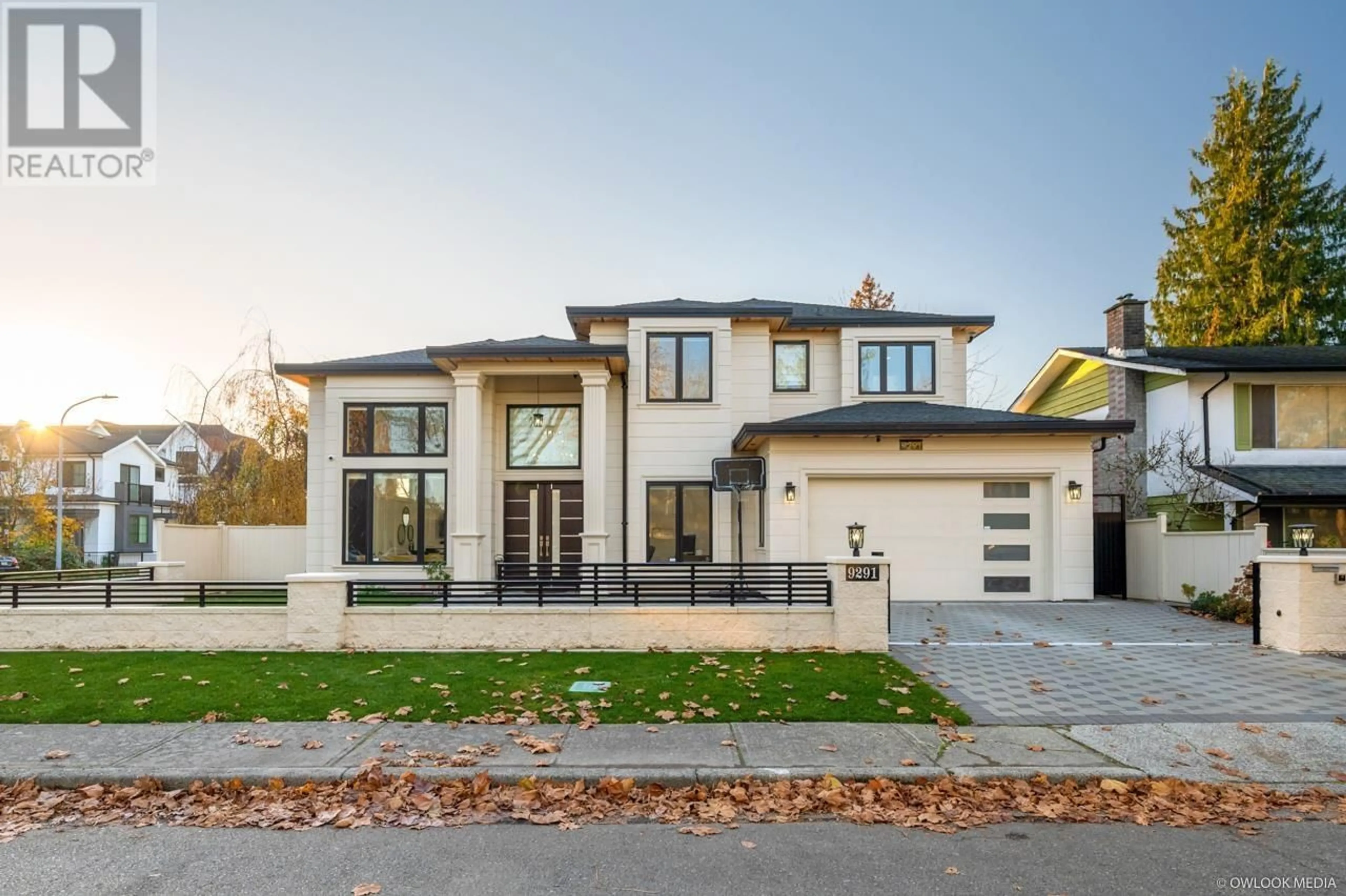 Home with brick exterior material, street for 9291 GLENALLAN DRIVE, Richmond British Columbia V7A2S6