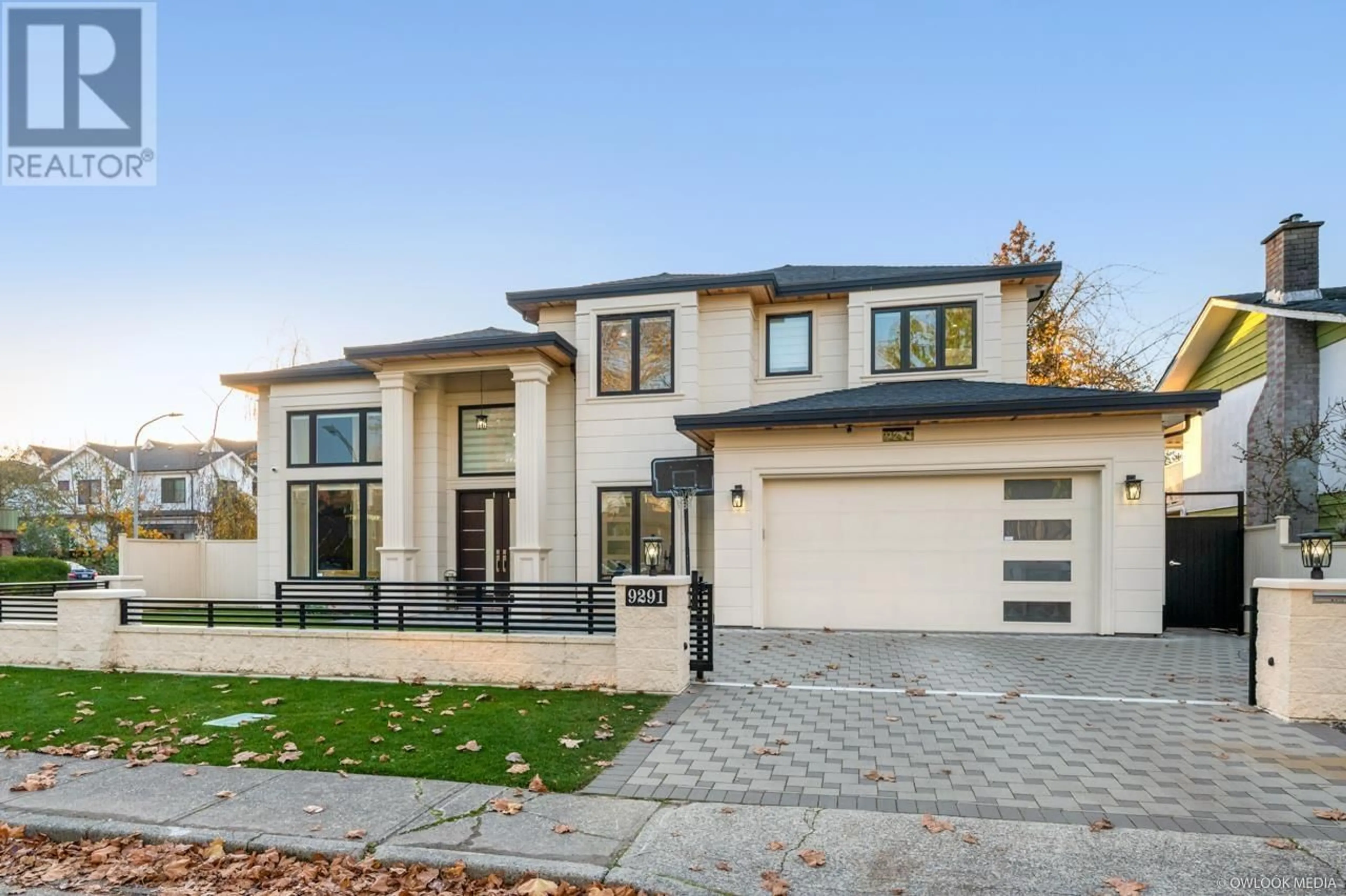 Home with brick exterior material, street for 9291 GLENALLAN DRIVE, Richmond British Columbia V7A2S6