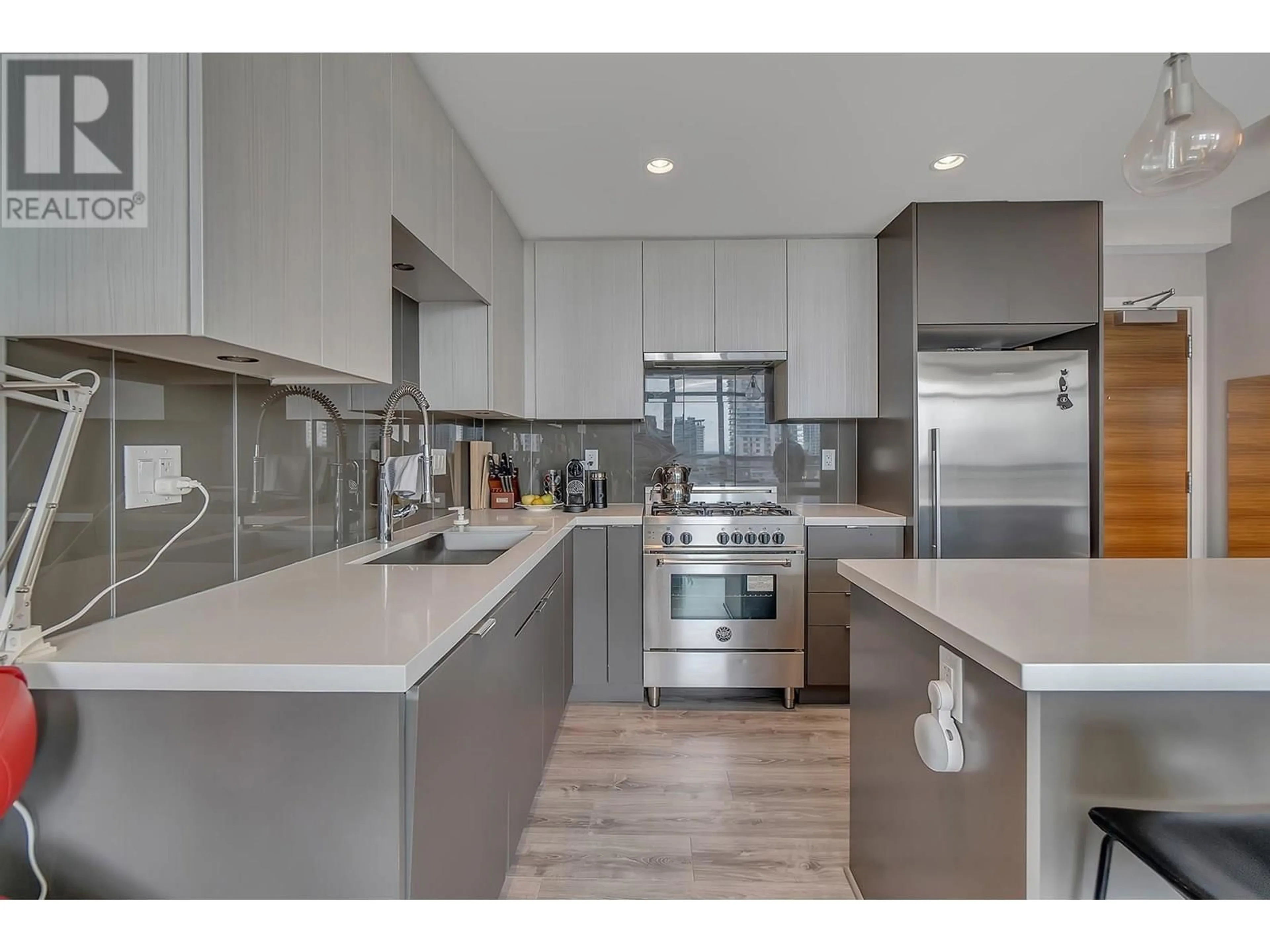 Contemporary kitchen, ceramic/tile floor for 706 - 711 BRESLAY STREET, Coquitlam British Columbia V3J0G7