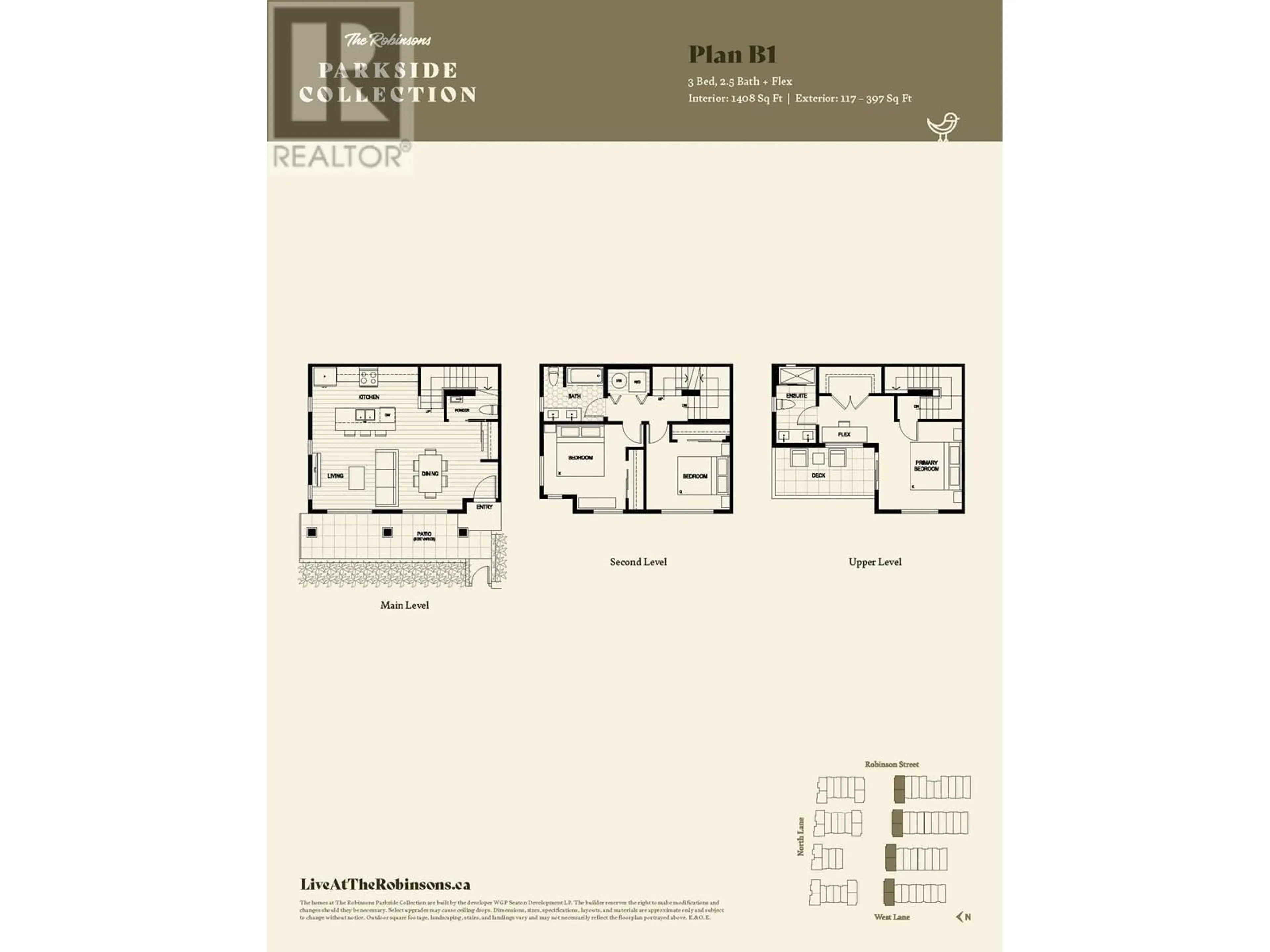 Floor plan for SL39 - 720 ROBINSON STREET, Coquitlam British Columbia V3J4G1